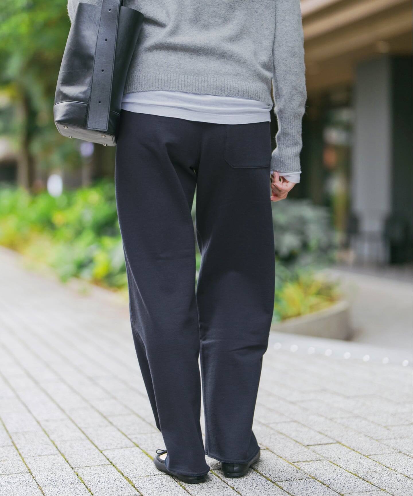 追加》裏毛イージーストレートパンツ（スウェットパンツ）｜Spick