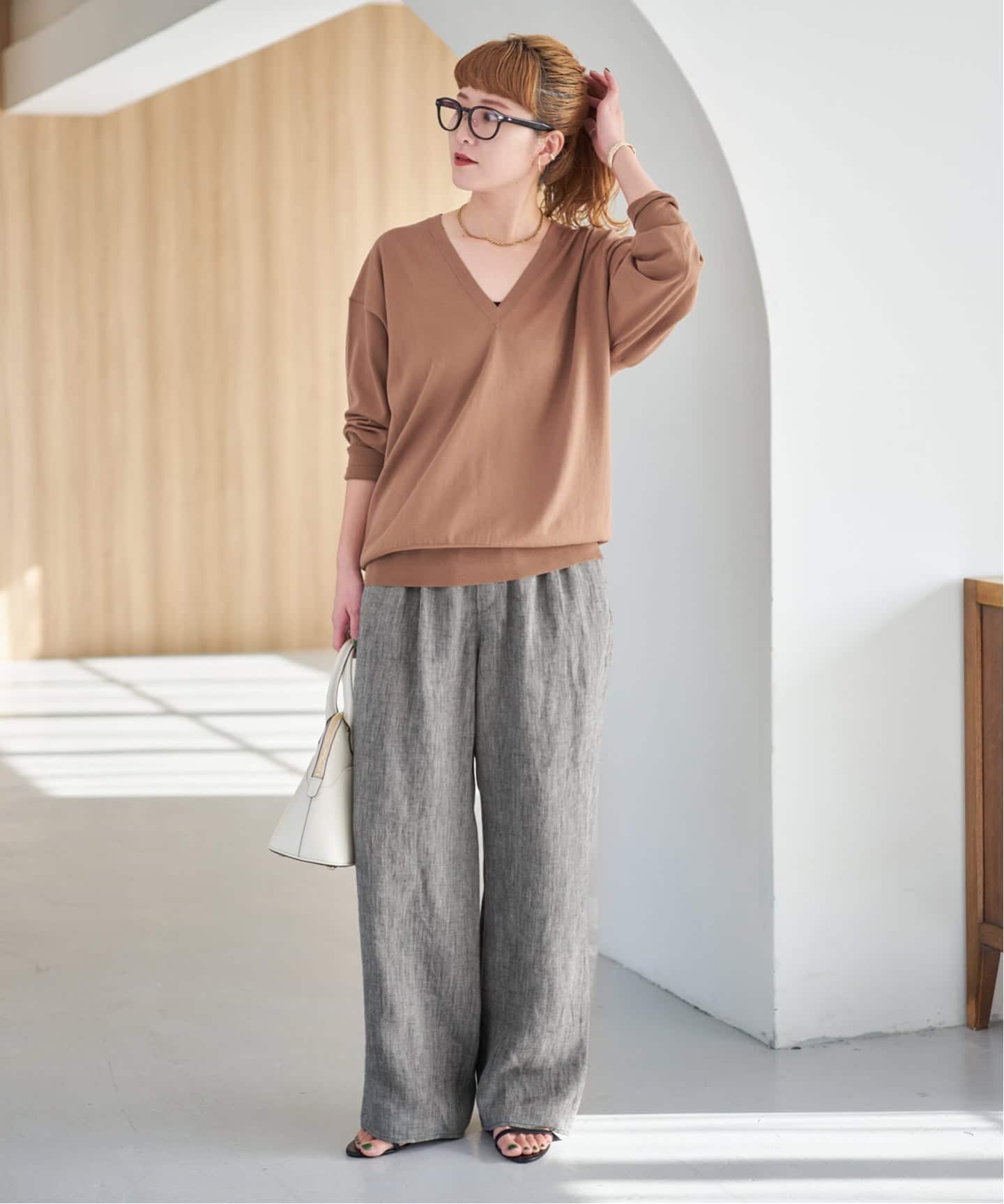 予約》エアリーリネンイージーパンツ（その他パンツ）｜Spick and Span