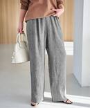 《予約》エアリーリネンイージーパンツ