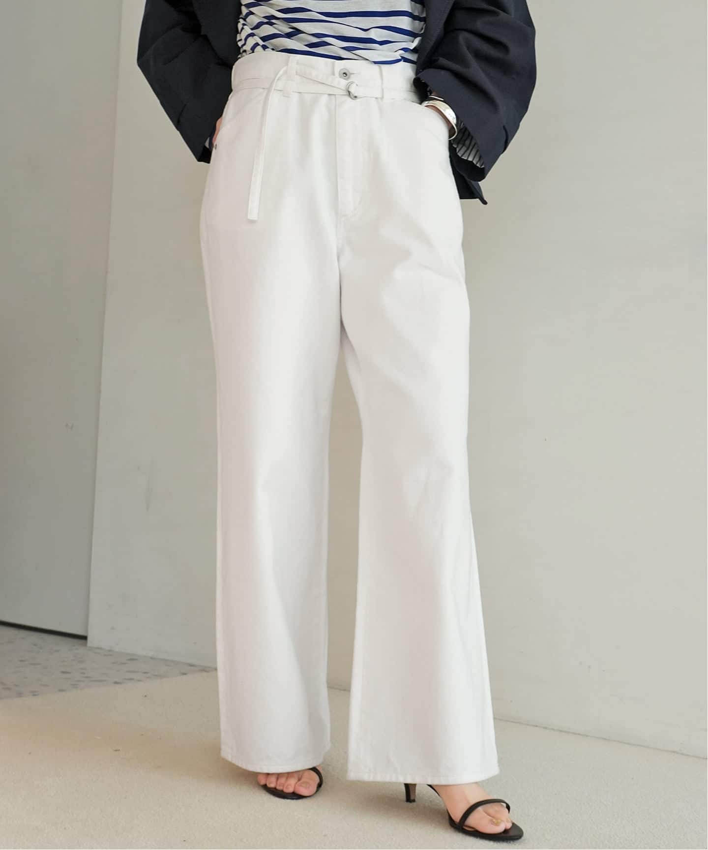 フェードツイルフレアパンツ（スラックス）｜Spick and Span（スピック