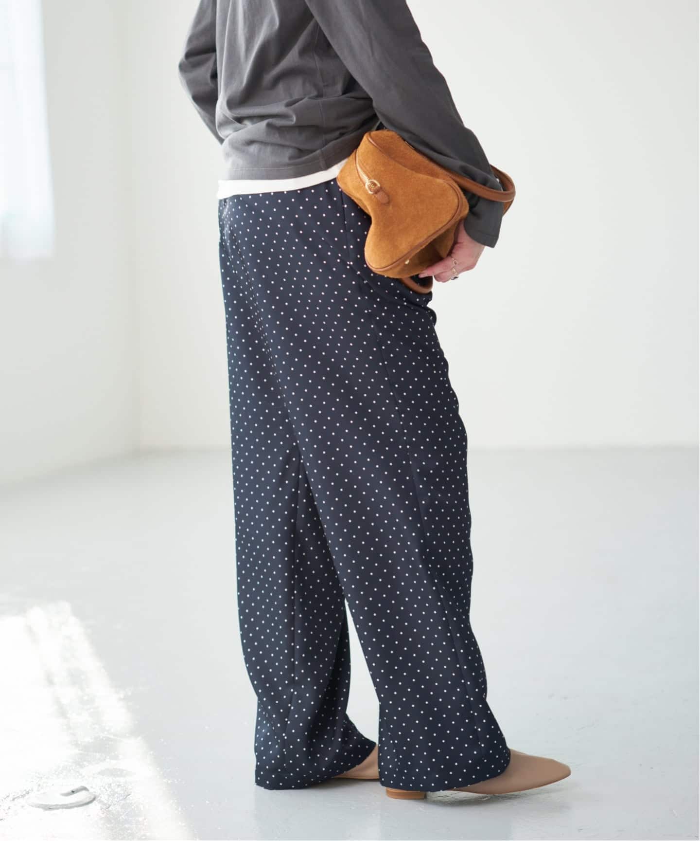 予約》ドットツイルイージーパンツ（その他パンツ）｜Spick and Span