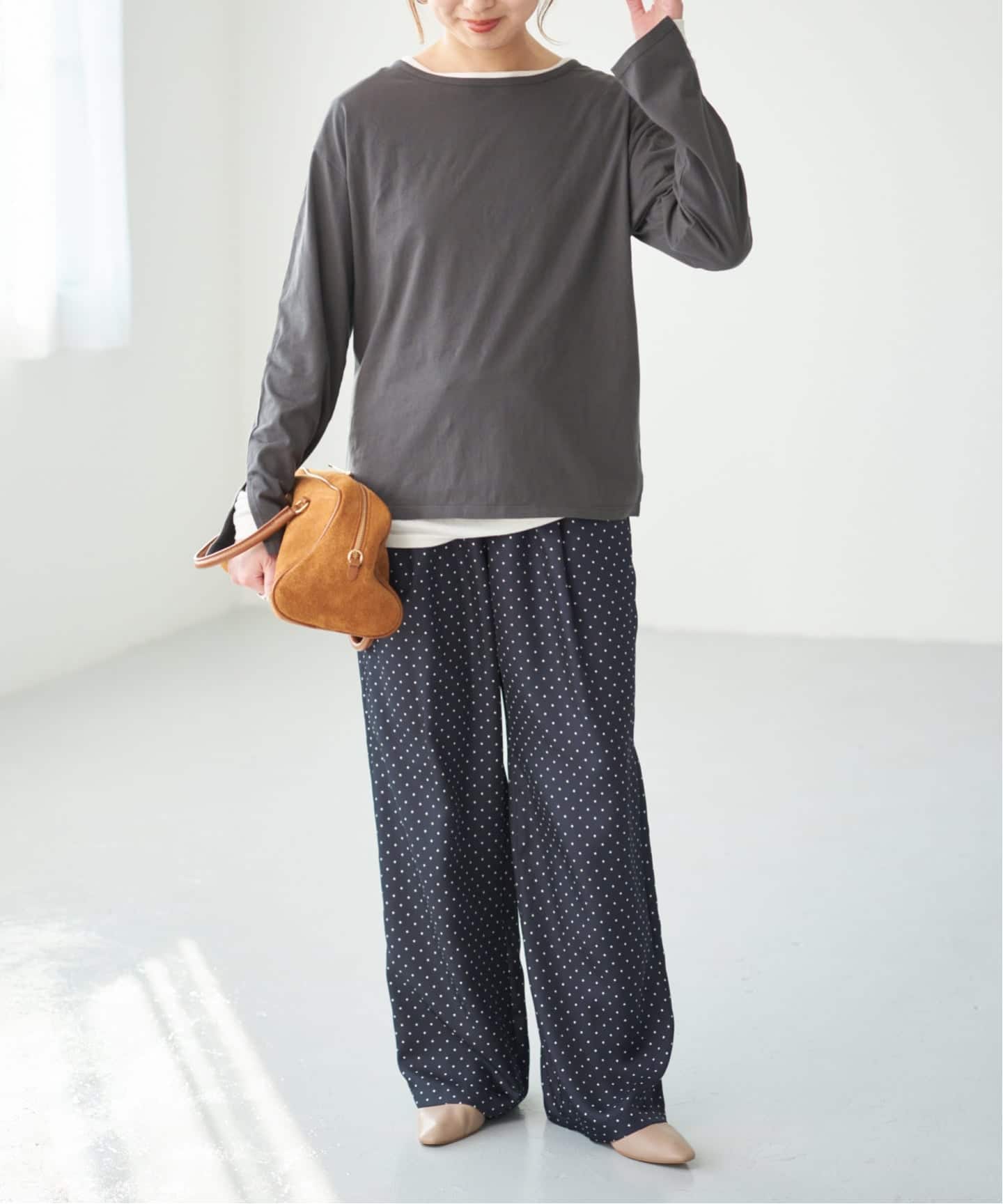 ドットツイルイージーパンツ（その他パンツ）｜Spick & Span（スピック