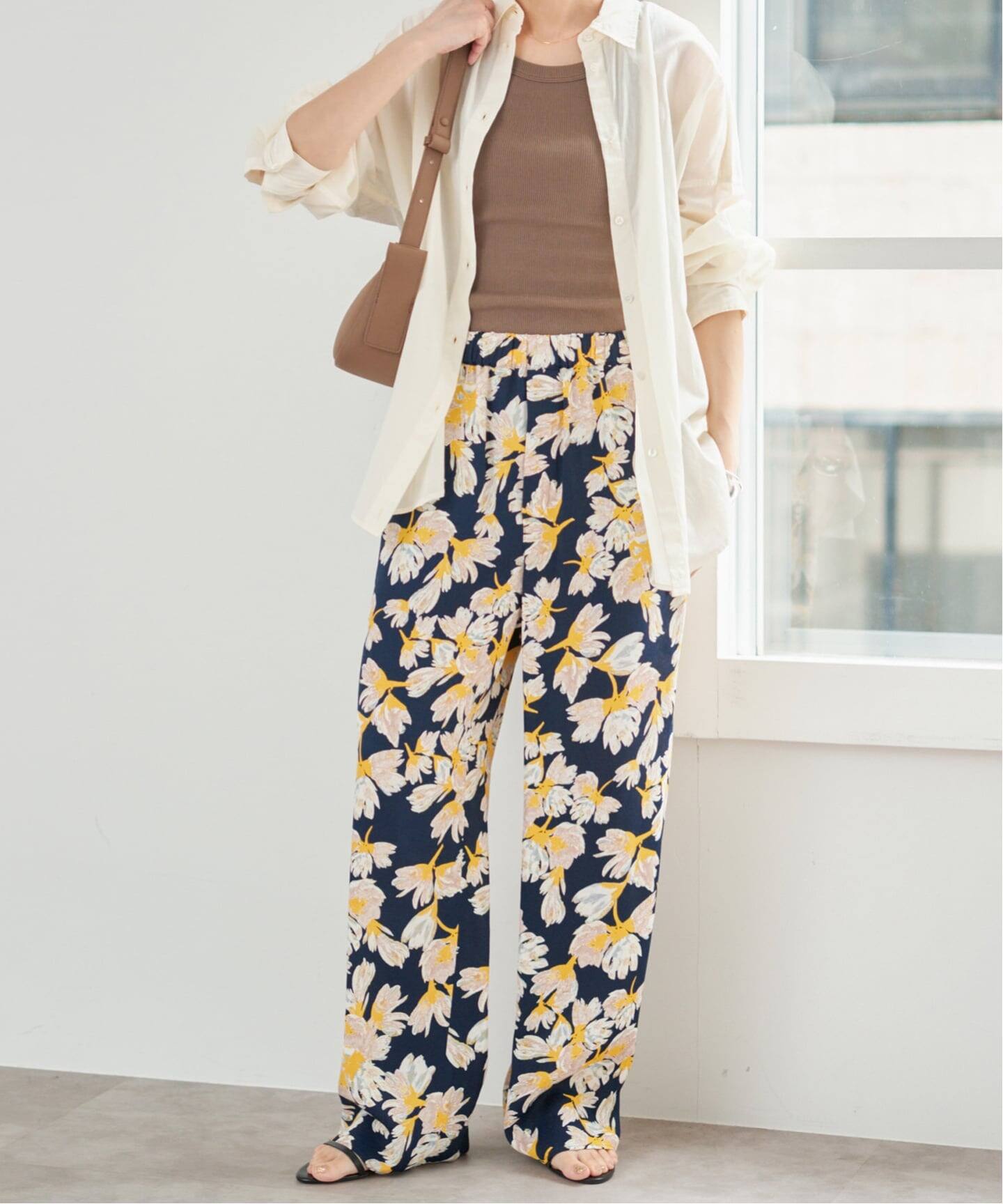 予約》フローラルプリントイージーパンツ（その他パンツ）｜Spick and