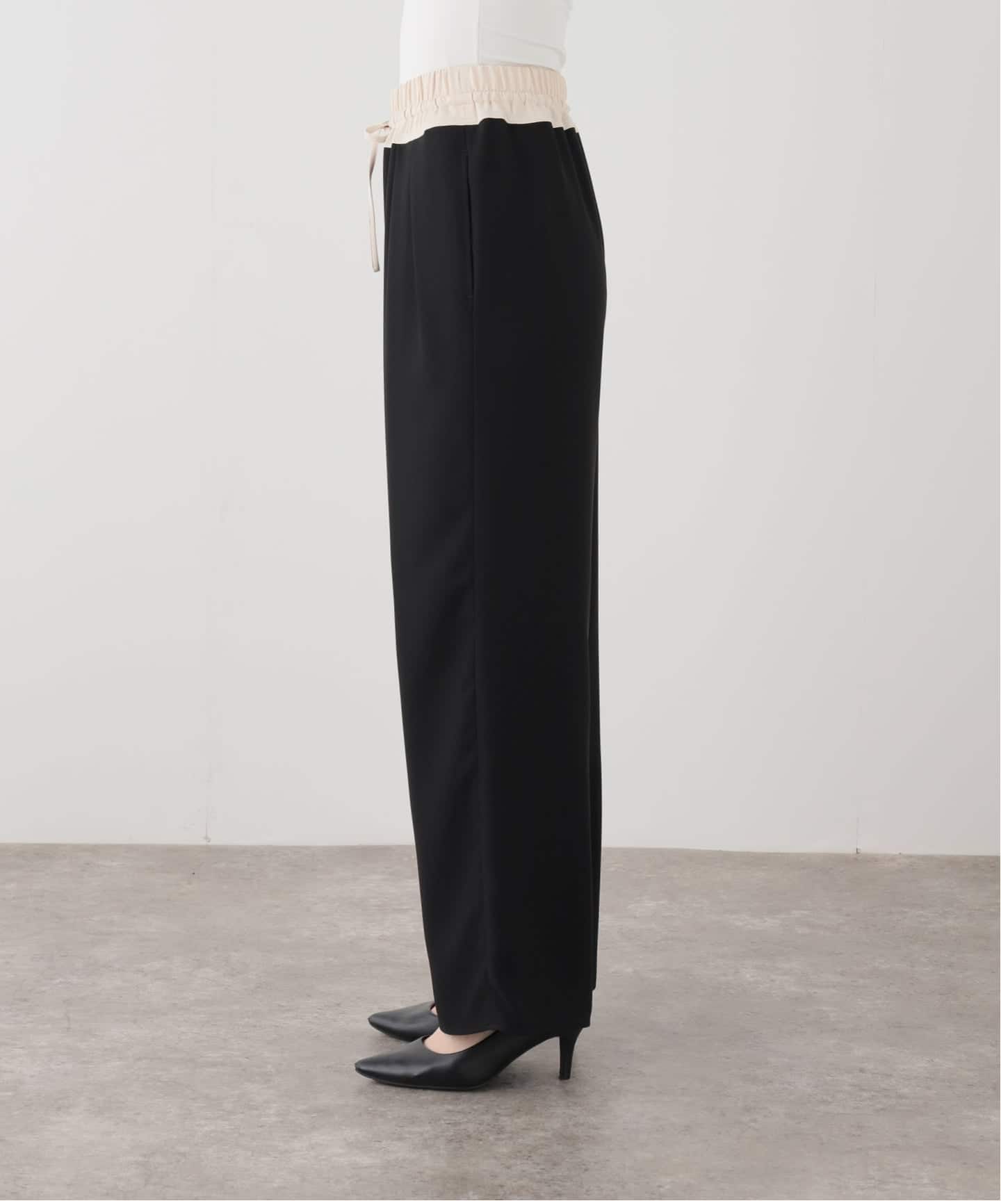 ストレッチジョーゼットイージーパンツ（スラックス）｜Spick & Span