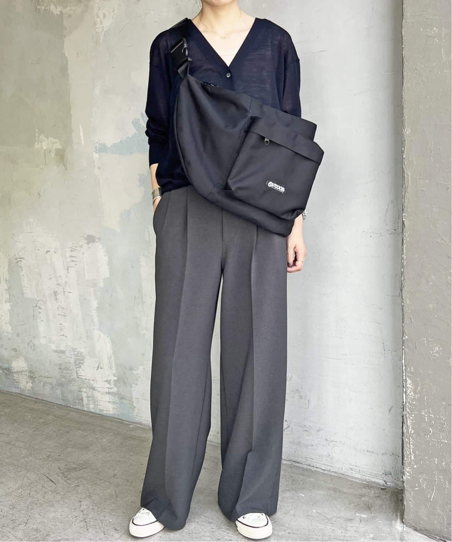 追加》ダブルクロスツータックパンツ（スラックス）｜Spick & Span