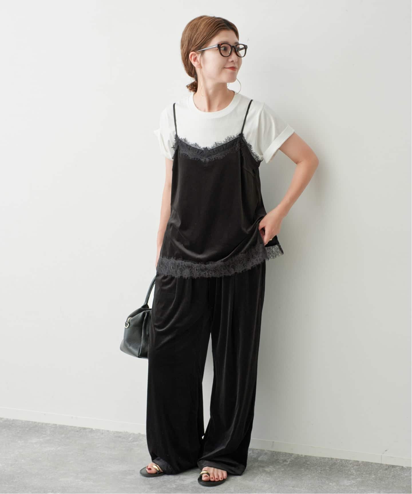WEB限定》ベロアイージーパンツ（その他パンツ）｜Spick & Span