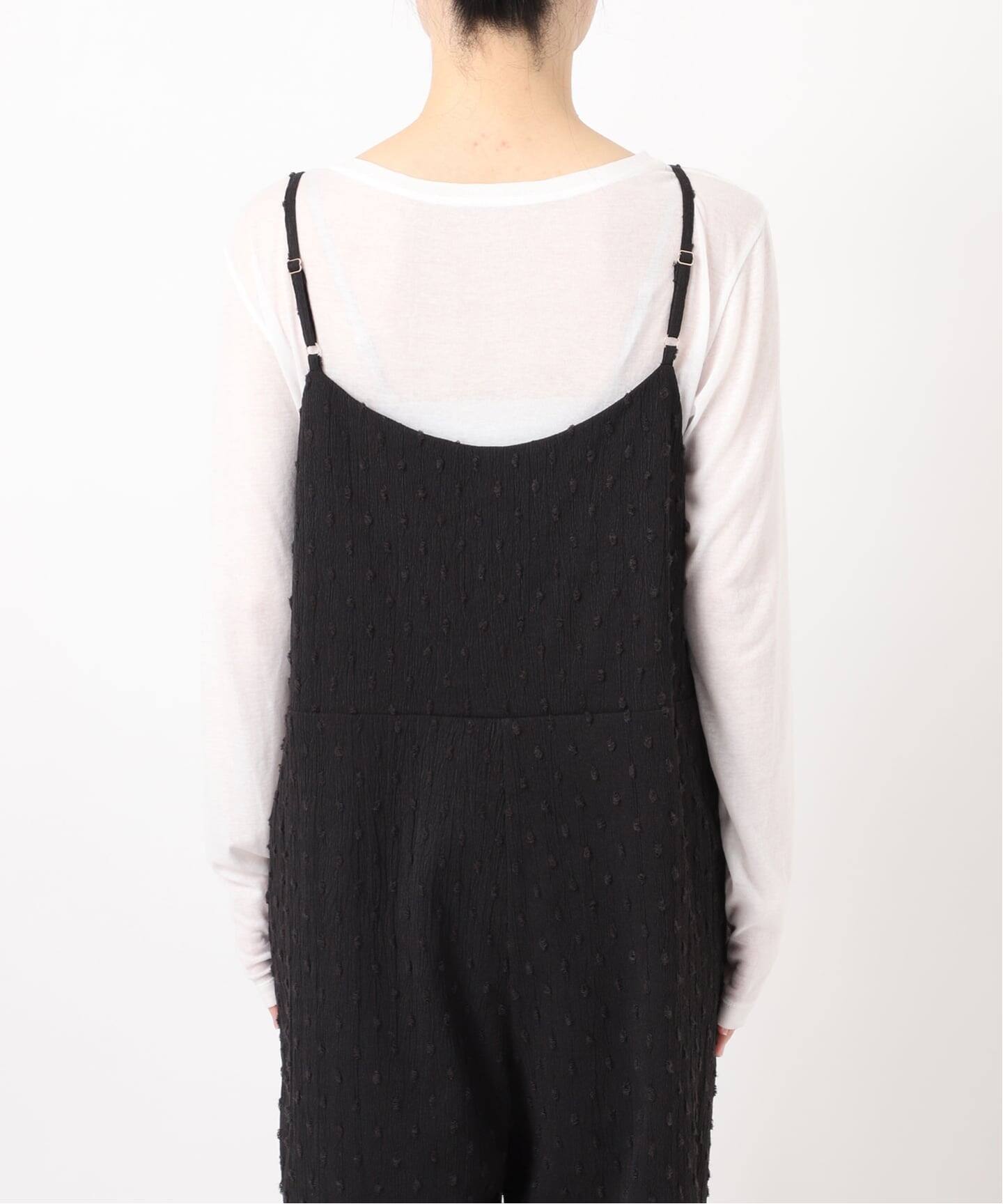 WEB限定 / 追加》ドットジャガードサロペット（サロペット