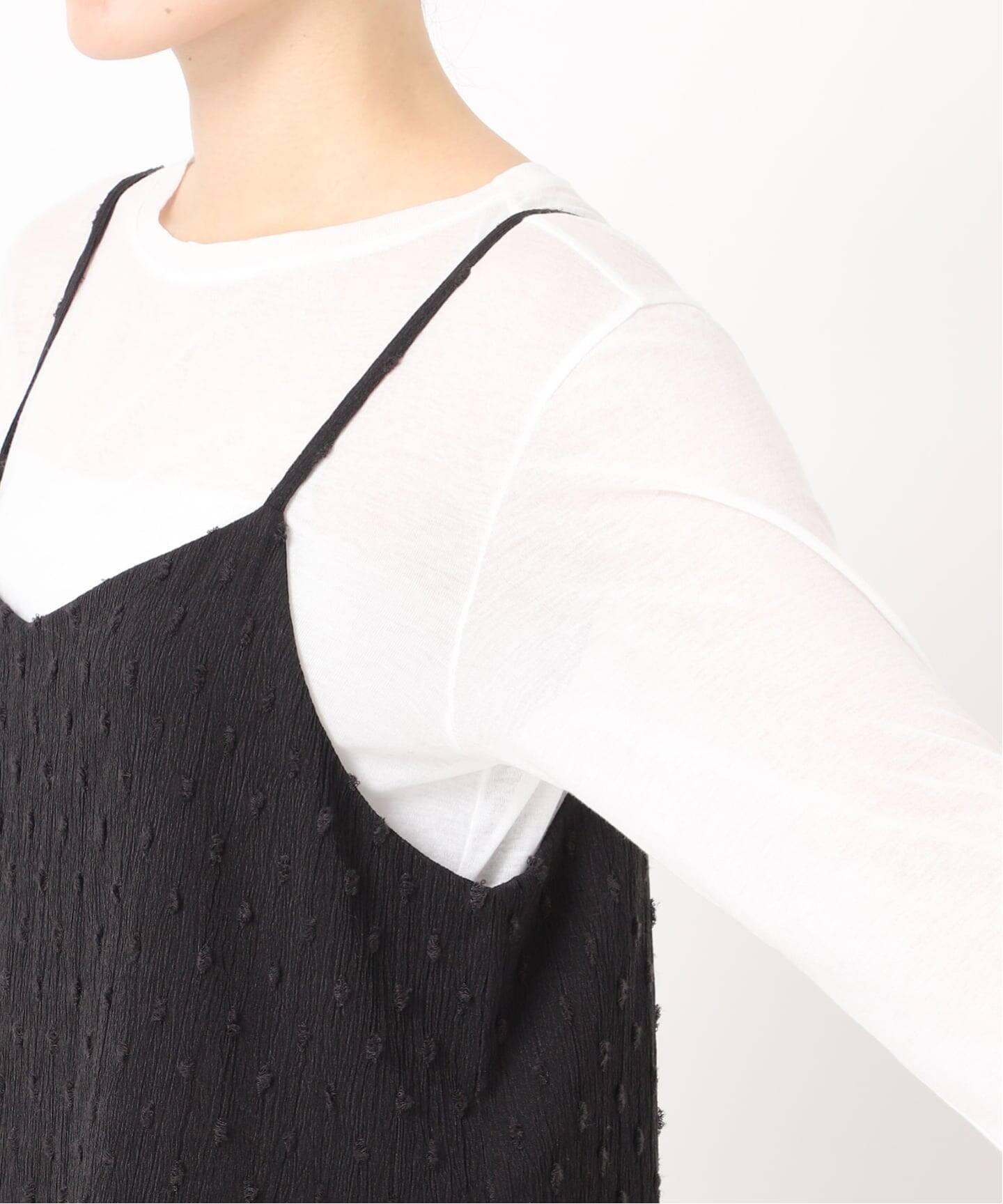 WEB限定 / 追加》ドットジャガードサロペット（サロペット