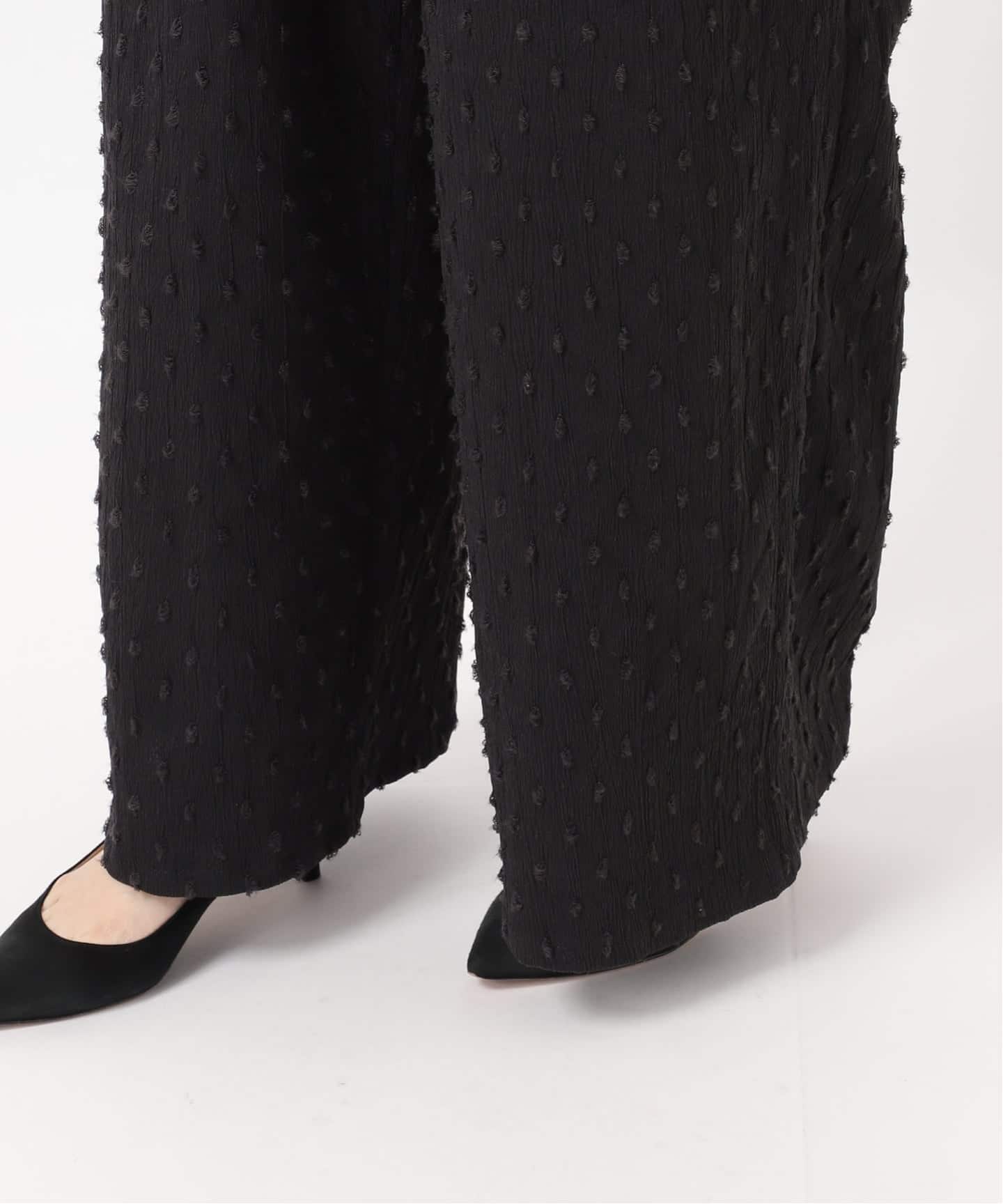 WEB限定 / 追加》ドットジャガードサロペット（サロペット