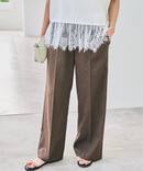 《34サイズ登場 / 追加》PEウォッシャブルイージースラックスパンツ