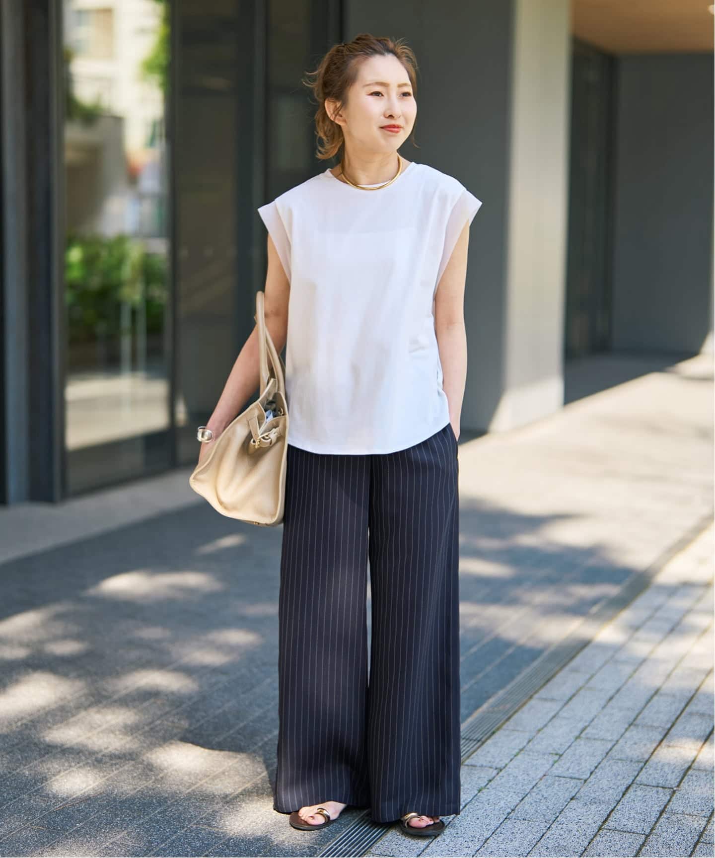 Spick & Span ジョーゼットイージーパンツ 新色有り / 追加予約》ジョーゼットイージーパンツ（スラックス