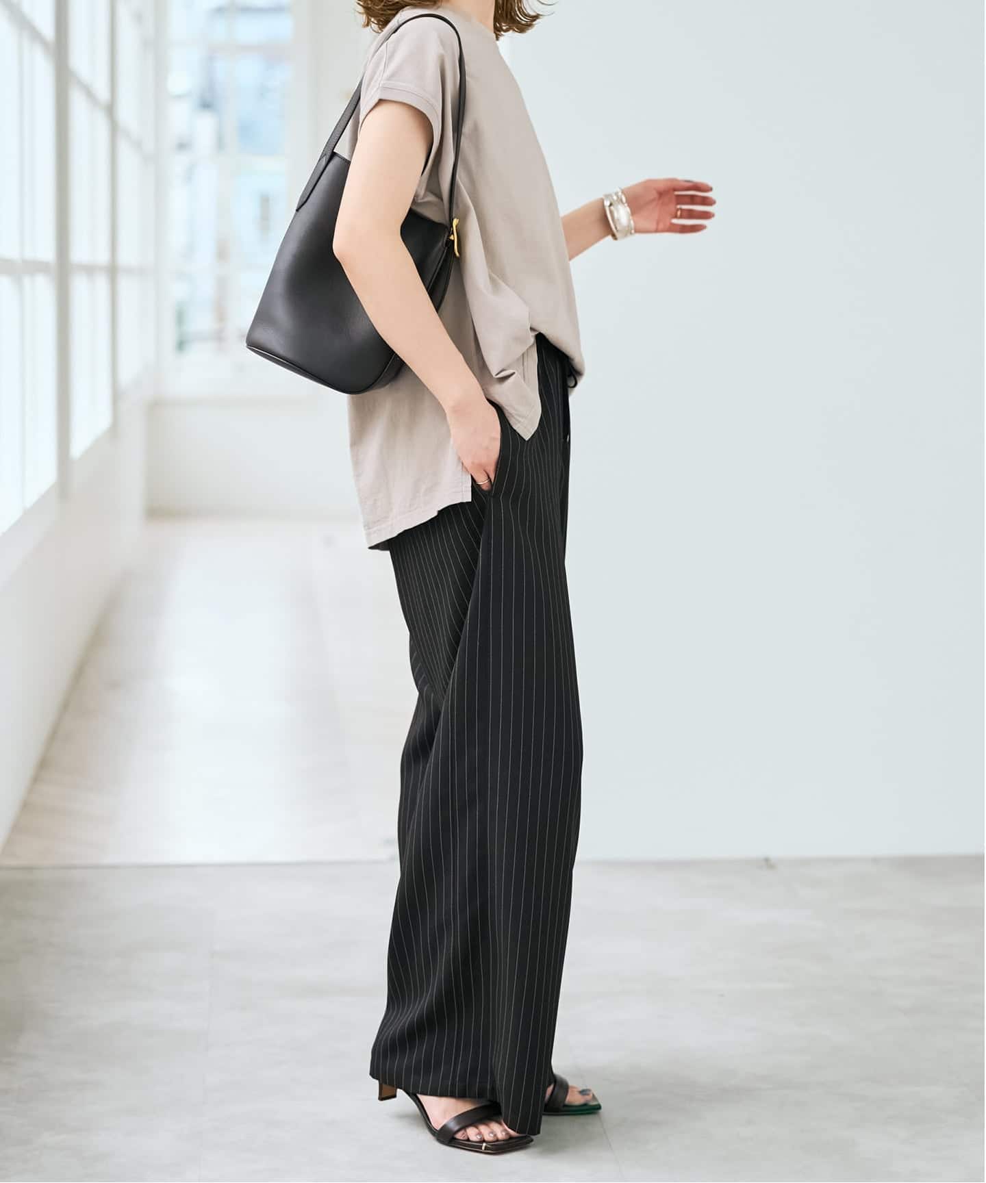 Spick & Span ジョーゼットイージーパンツ 新色有り / 追加予約》ジョーゼットイージーパンツ（スラックス