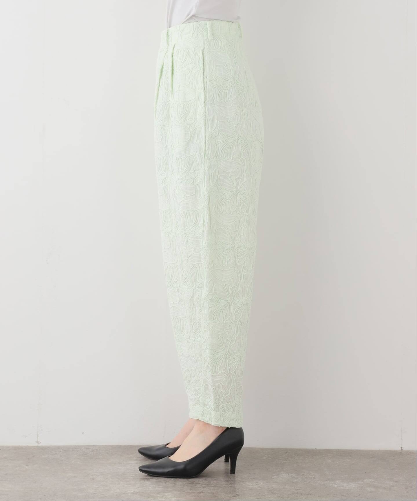 一部店舗+WEB限定》SEEALL / シーオール TWISTED TUCK PANTS WITH