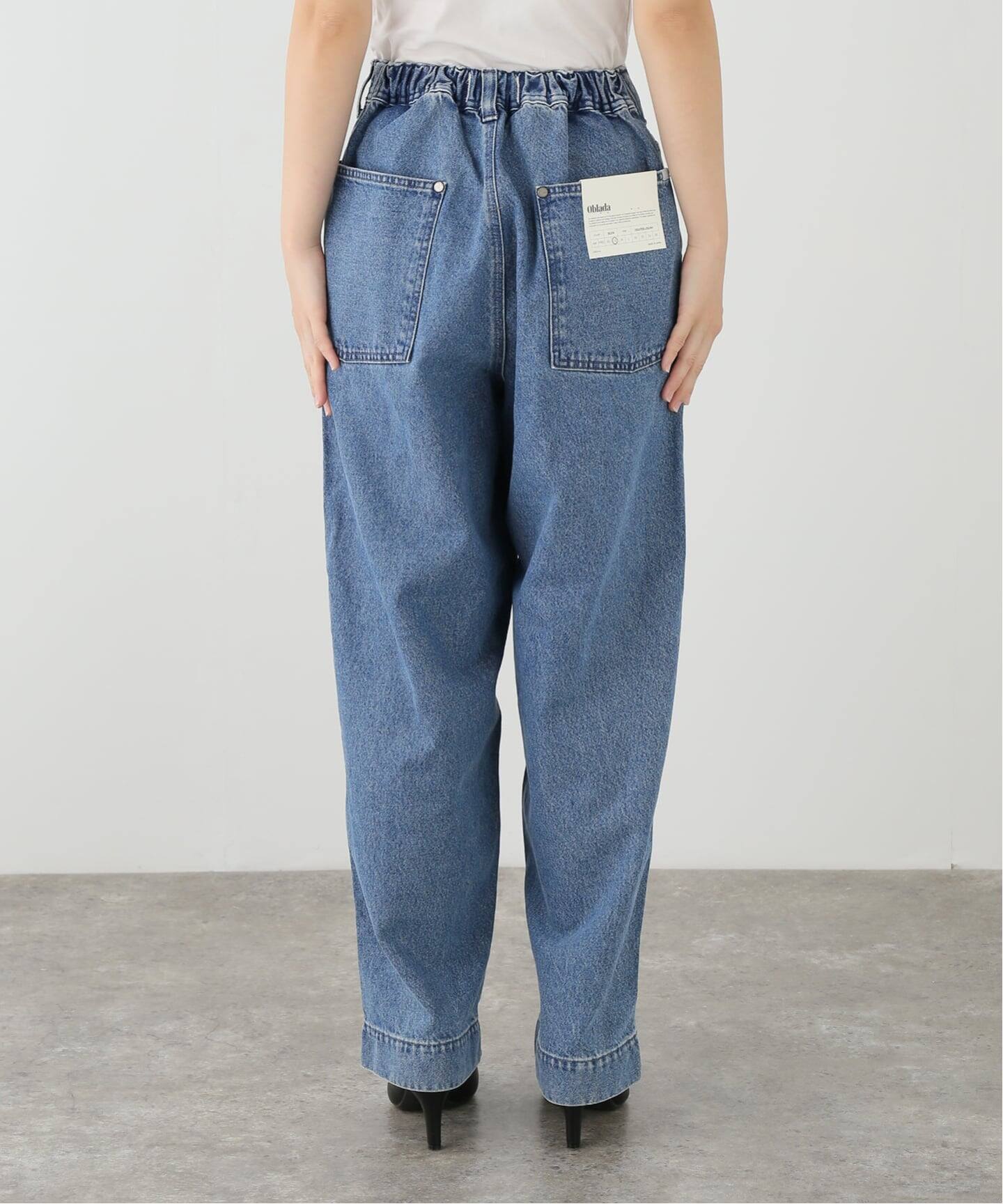 一部店舗+WEB限定》oblada / オブラダ SKATER JEANS（デニムパンツ