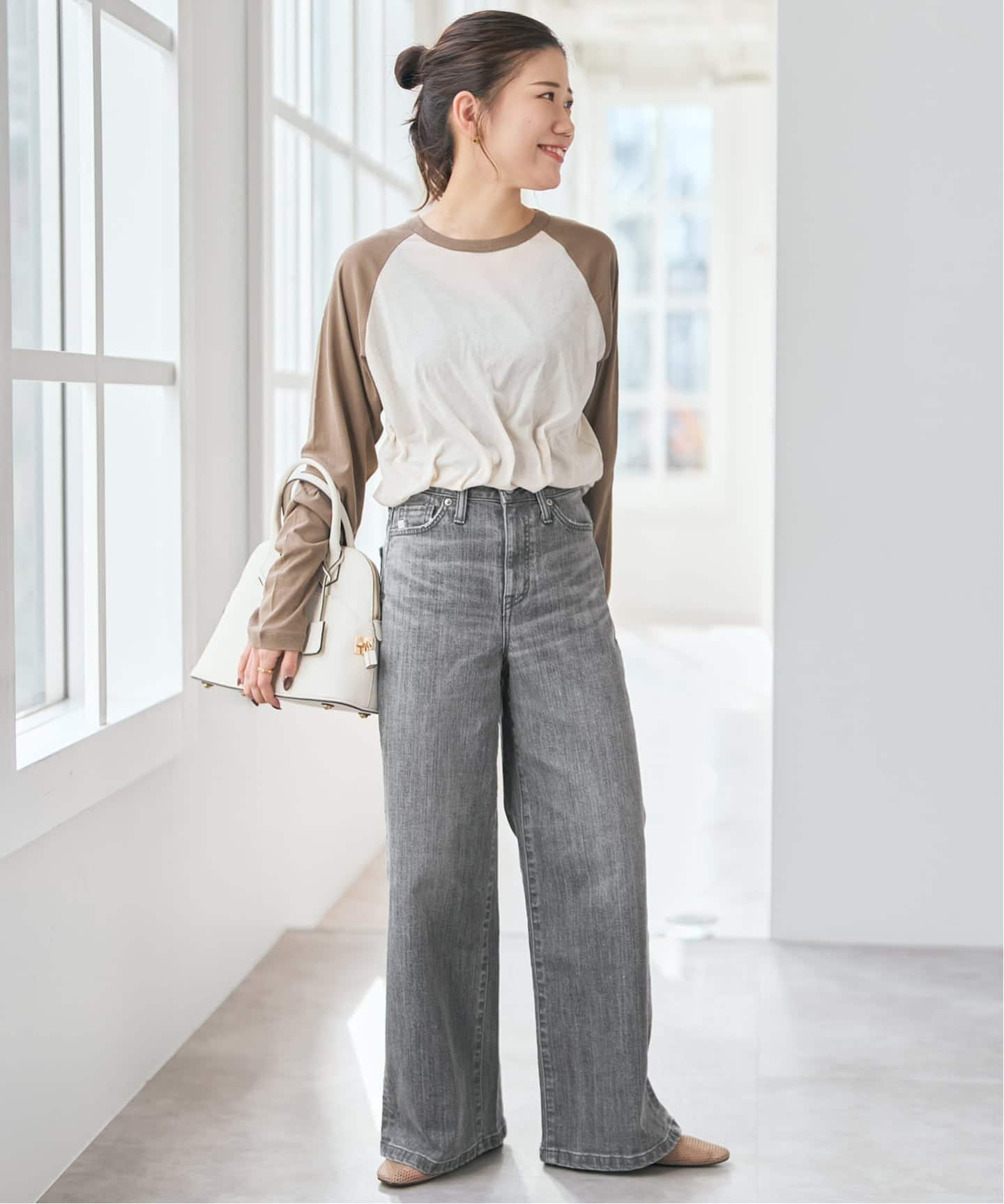 サムシングさん 専用…… 百貨店・直営店限定】SOMETHING printemps 股上深め ストレートデニム