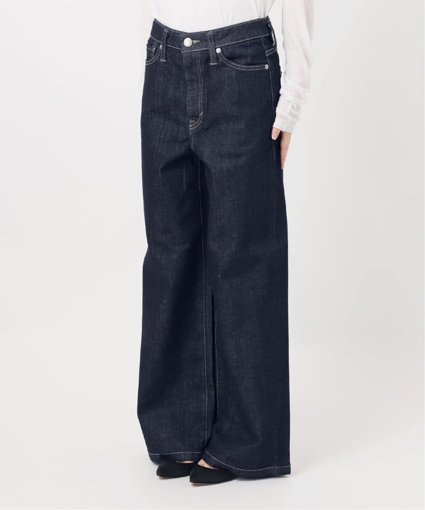 予約》SOMETHING / サムシング 別注 NEW LISA WIDE*（デニムパンツ