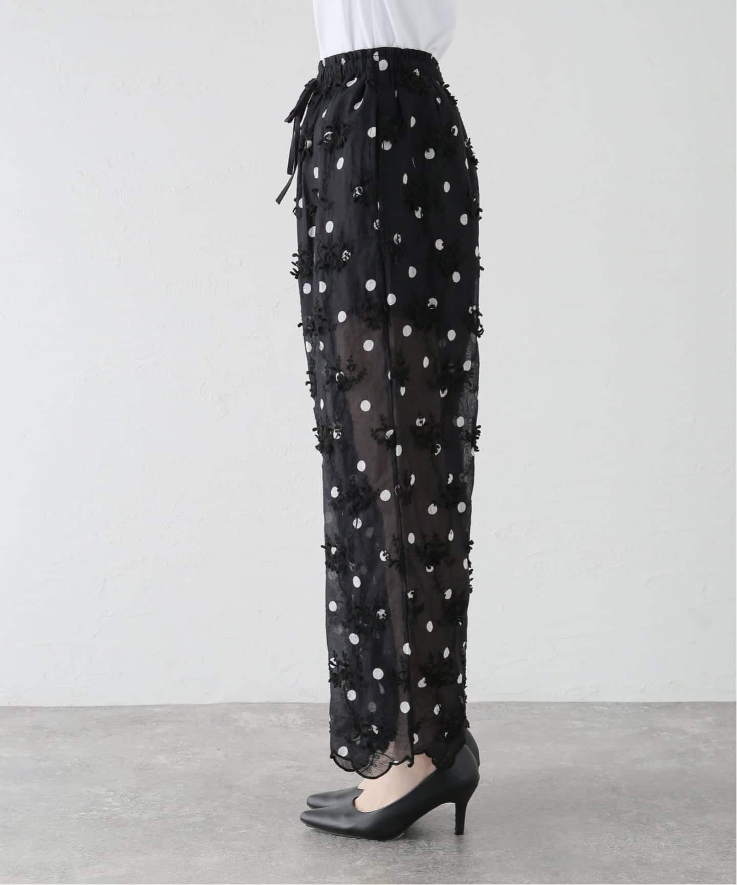 パンツ crinkle crinkle crinkle 3D dot pants 追加予約》crinkle crinkle crinkle 3D embroidery dot pants（その他