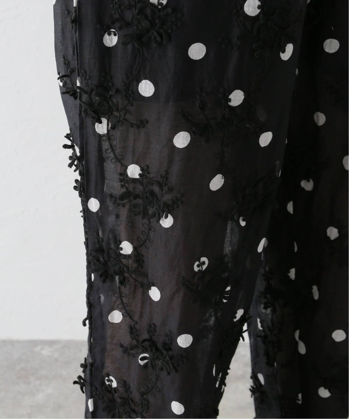 追加予約》crinkle crinkle crinkle 3D embroidery dot pants（その他