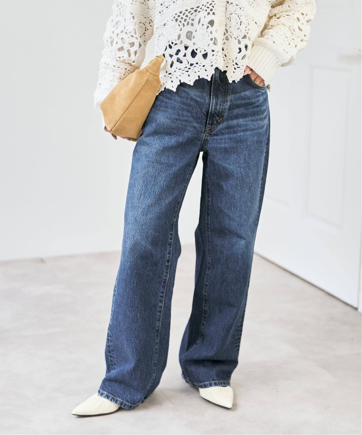 SOMETHING / サムシング 別注 VINTAGE SLIM WIDE*（デニムパンツ