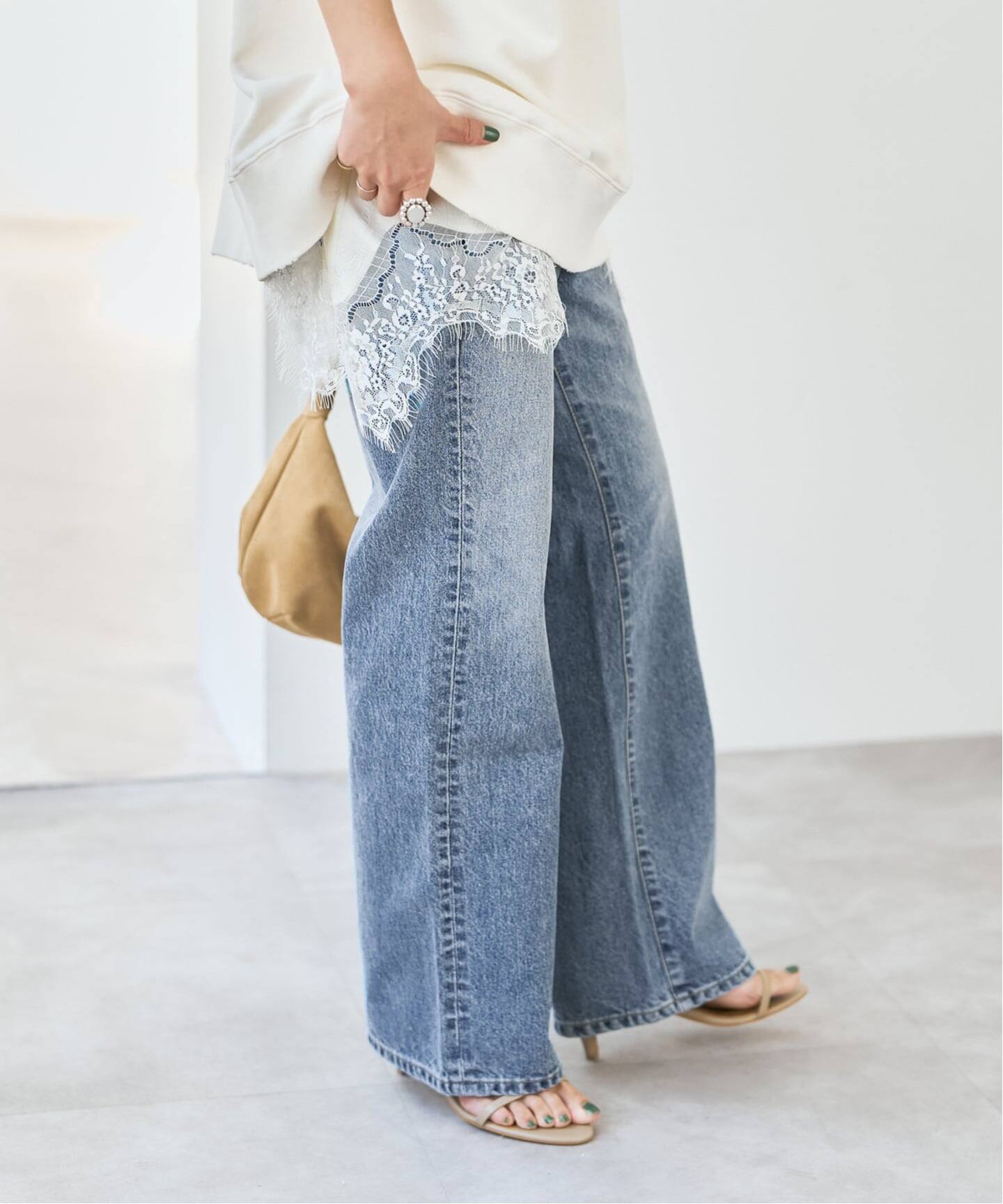 サムシングさん専用： サムシングさん専用 SOMETHING/別注 TUCK CURVE WIDE｜Daytona Park