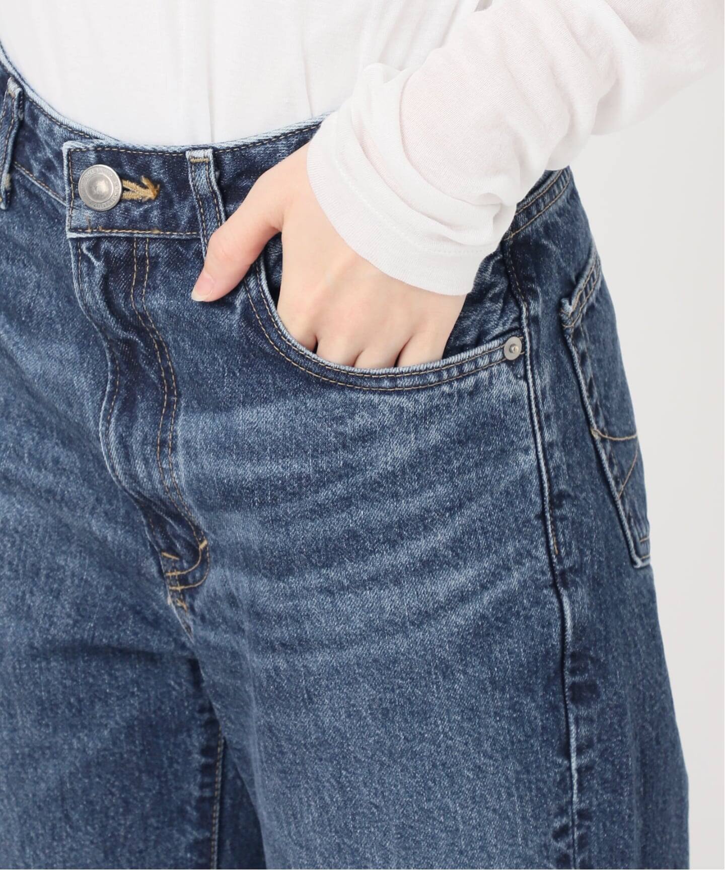 SOMETHING / サムシング 別注 VINTAGE SLIM WIDE*（デニムパンツ