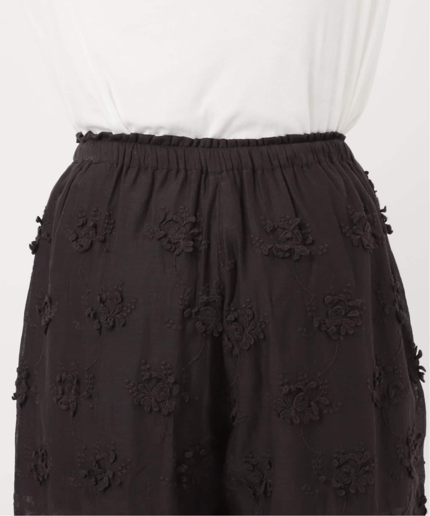 予約》crinkle crinkle crinkle sheer cotton 3D embroidery easy