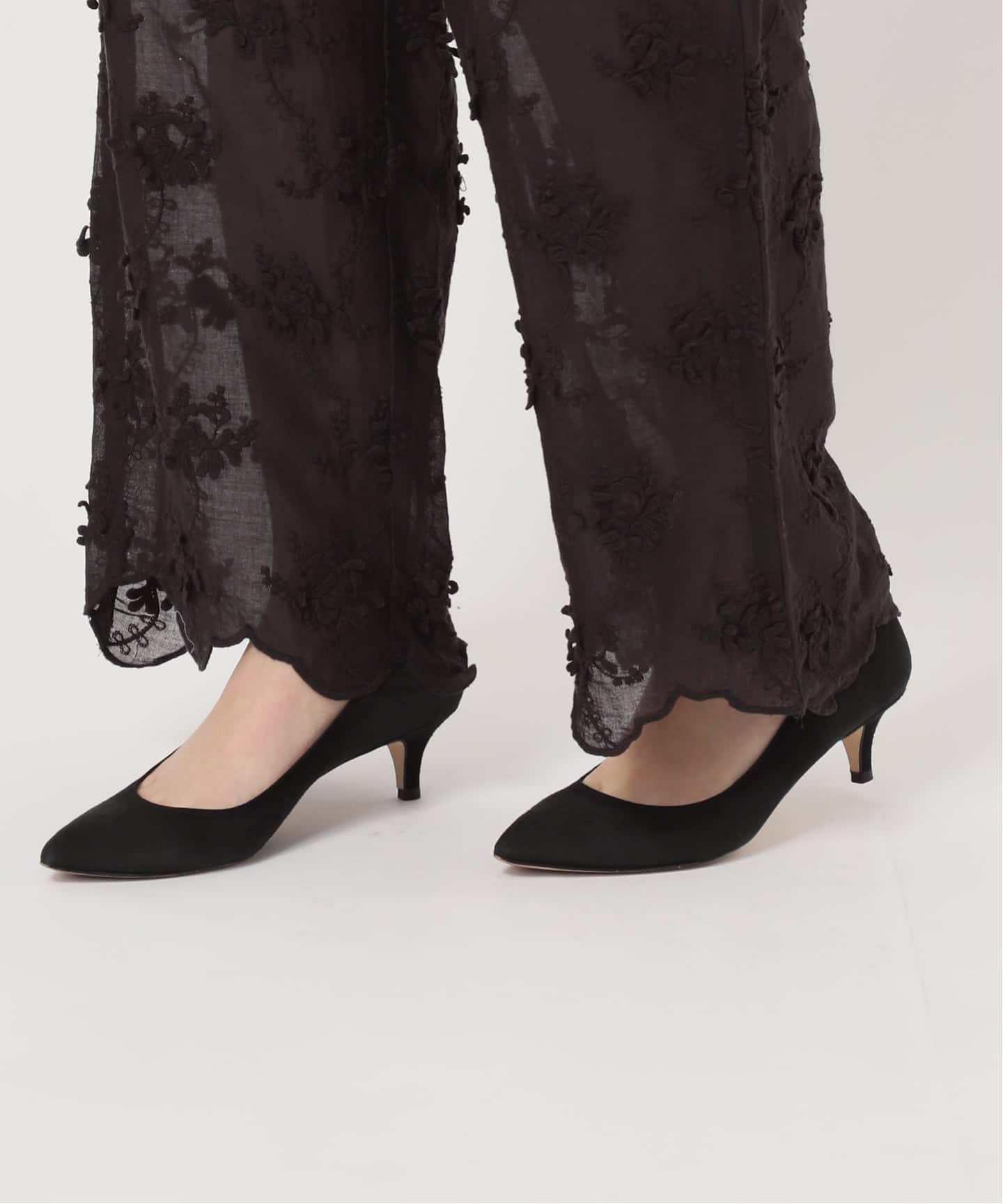 予約》crinkle crinkle crinkle sheer cotton 3D embroidery easy