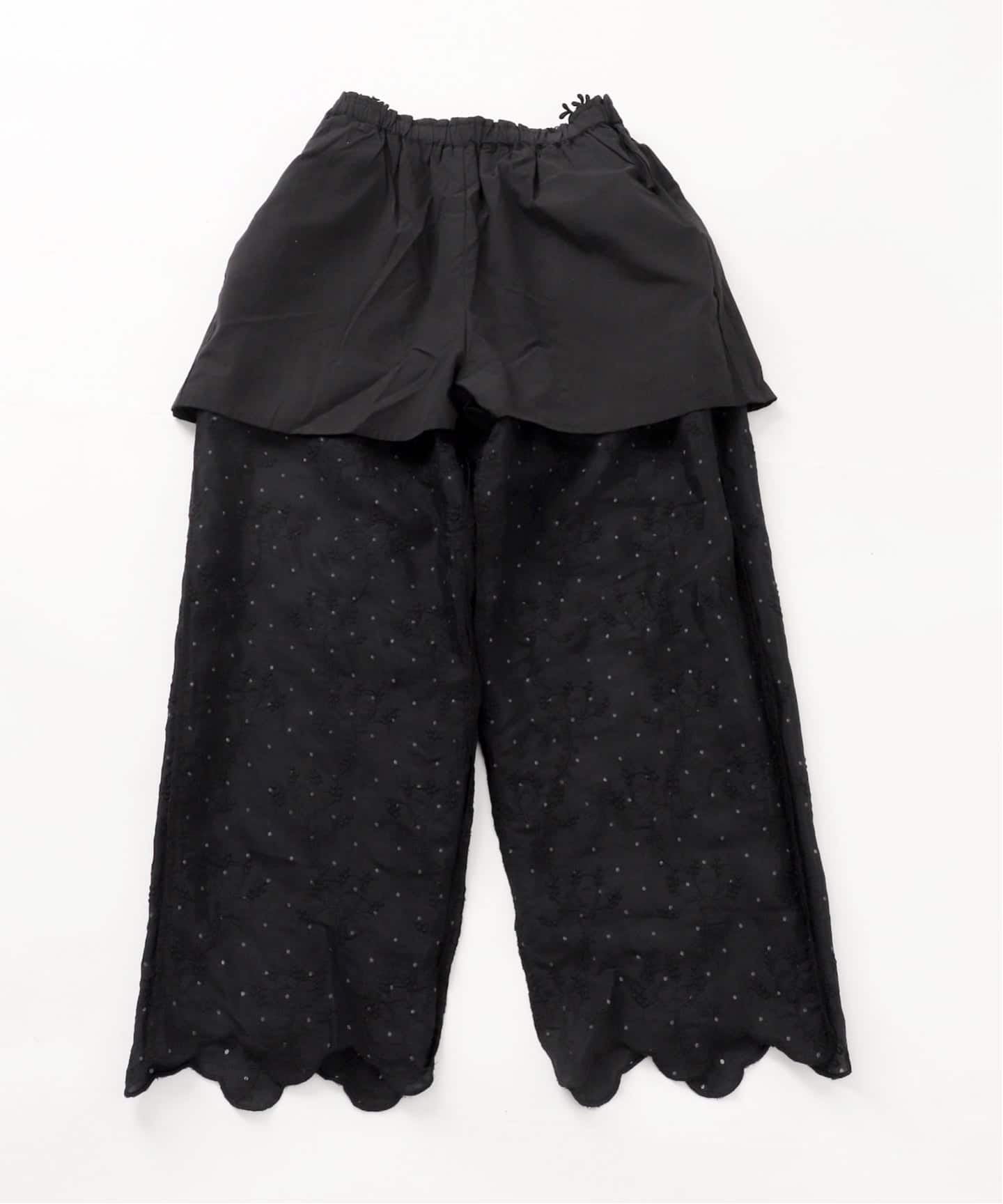 予約》crinkle crinkle crinkle dot 3D rayon shuntang easy pants