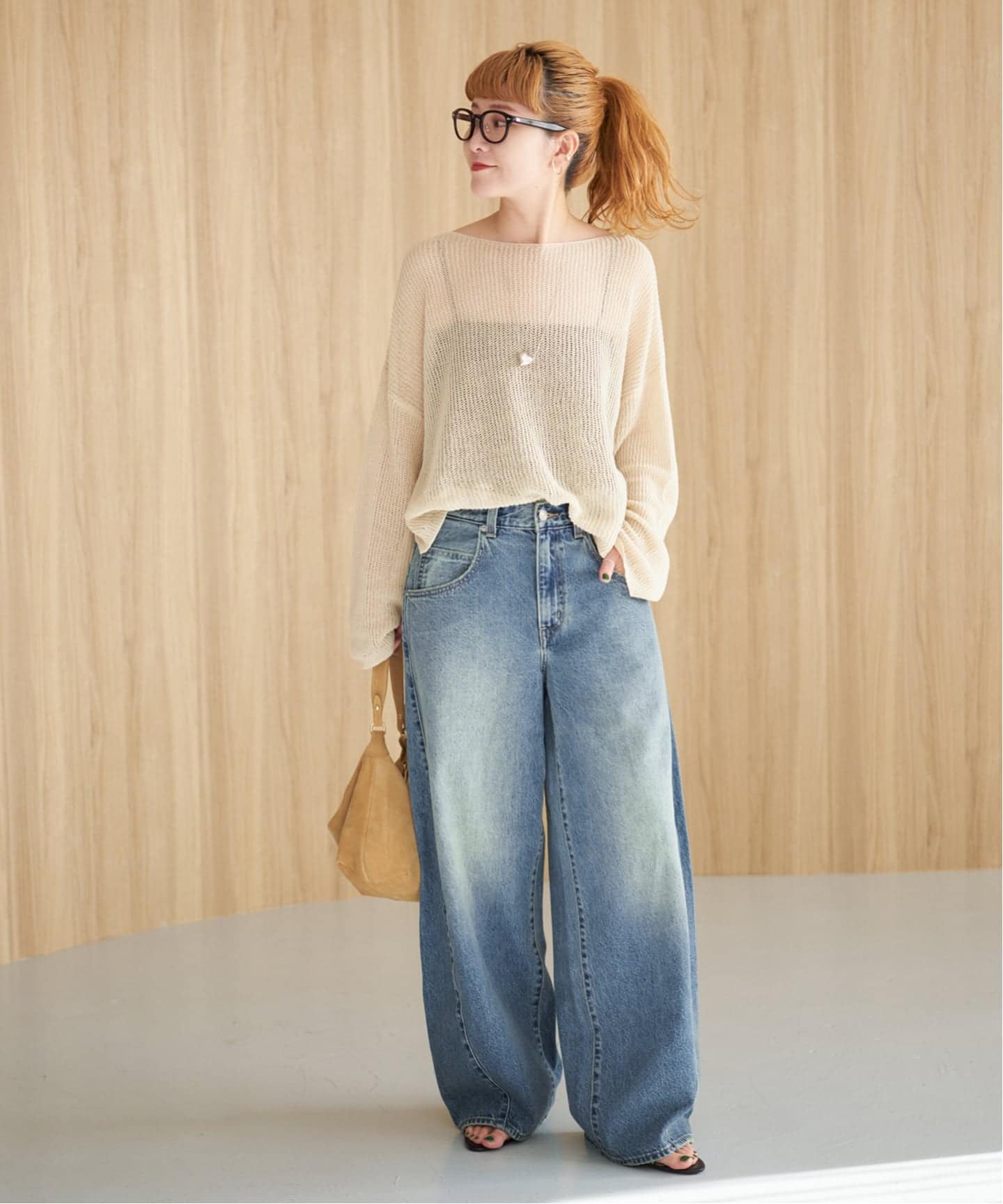 LEVI'S/リーバイス 別注SMU SUPER BAGGY BARREL*（デニムパンツ