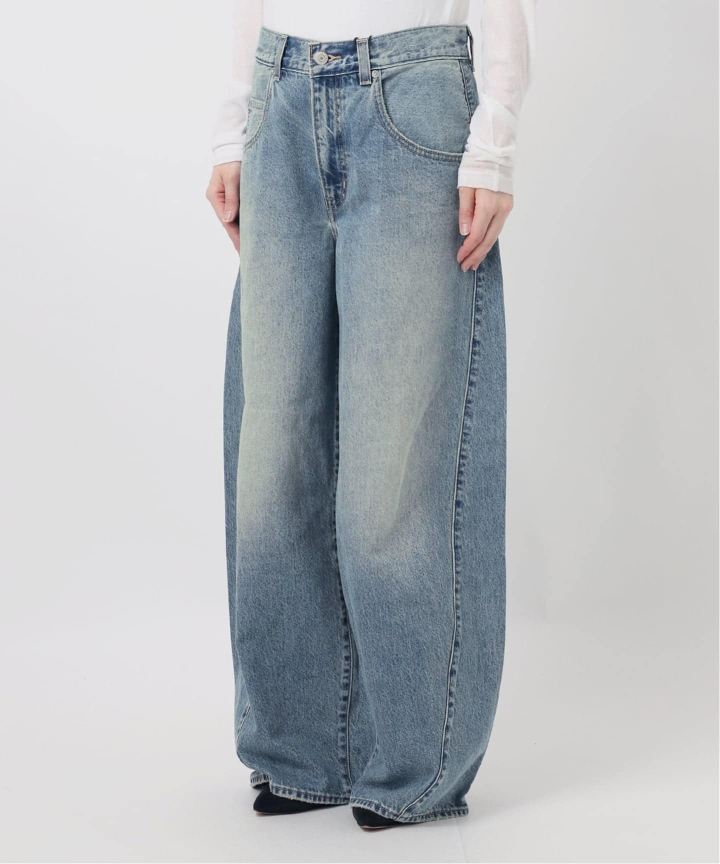 LEVI'S/リーバイス 別注SMU SUPER BAGGY BARREL*（デニムパンツ