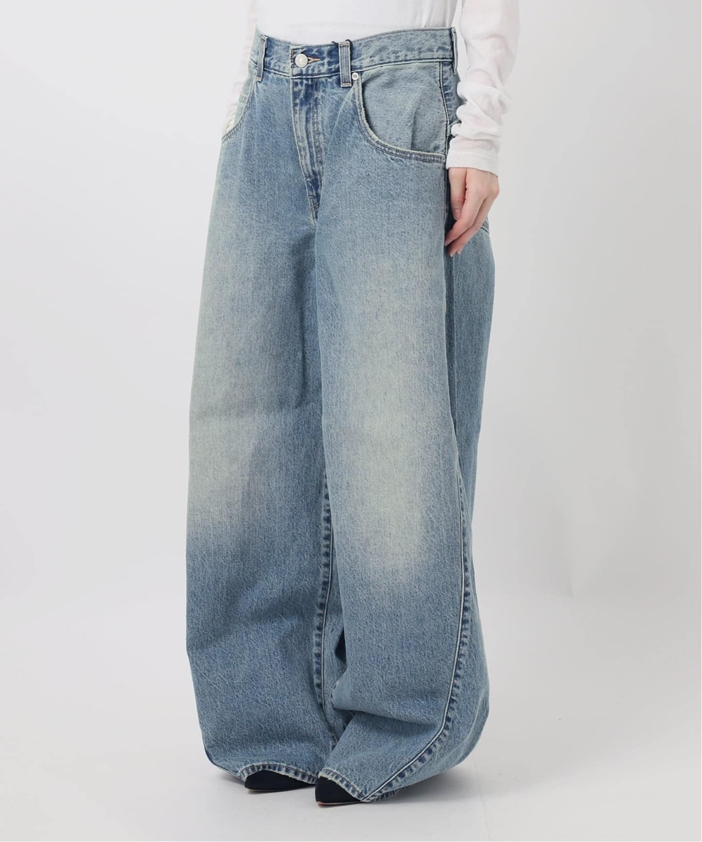 LEVI'S/リーバイス 別注SMU SUPER BAGGY BARREL*（デニムパンツ