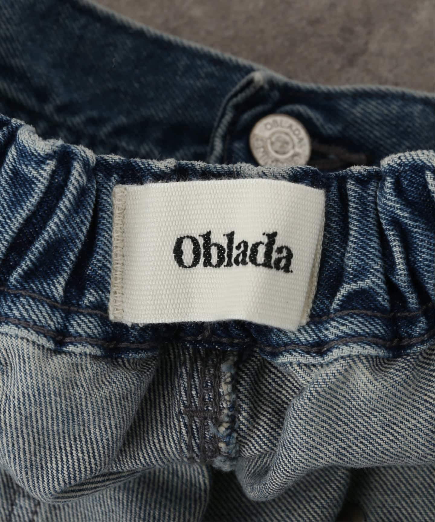 一部店舗+WEB限定》oblada / オブラダ SKATER JEANS（デニムパンツ