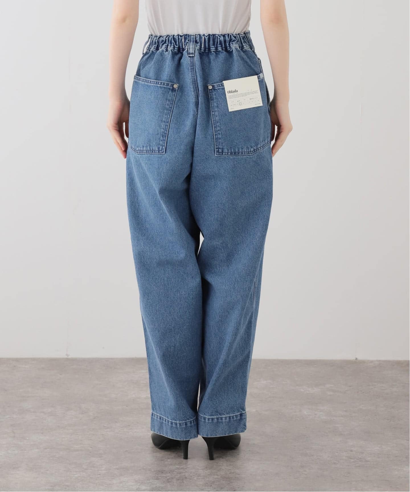 一部店舗+WEB限定》oblada / オブラダ SKATER JEANS（デニムパンツ