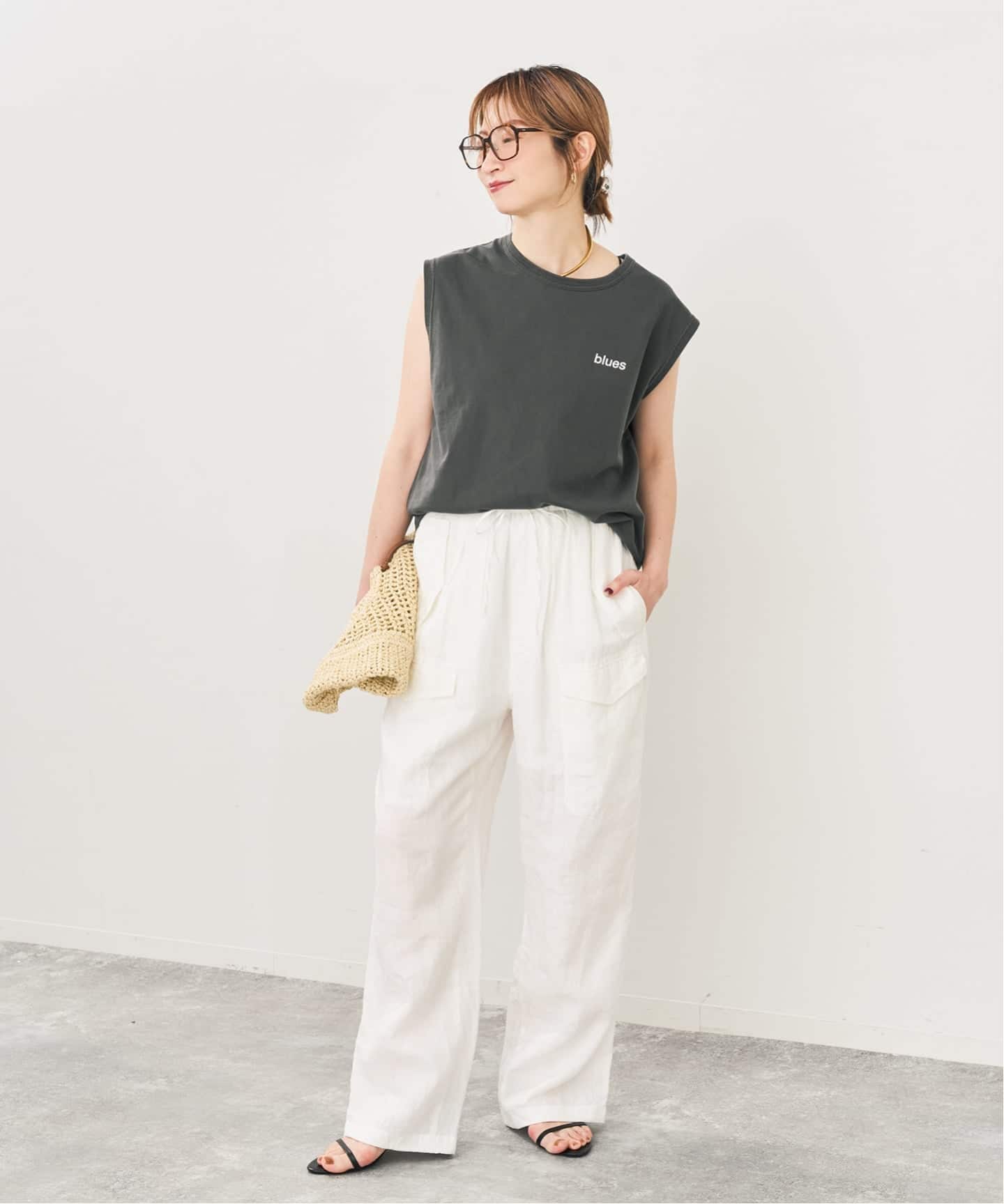 予約》TICCA / ティッカ リネンカーゴパンツ（カーゴパンツ）｜Spick