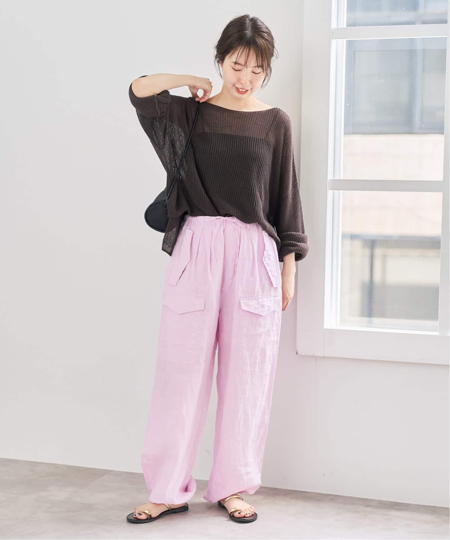 予約》TICCA / ティッカ リネンカーゴパンツ（カーゴパンツ）｜Spick