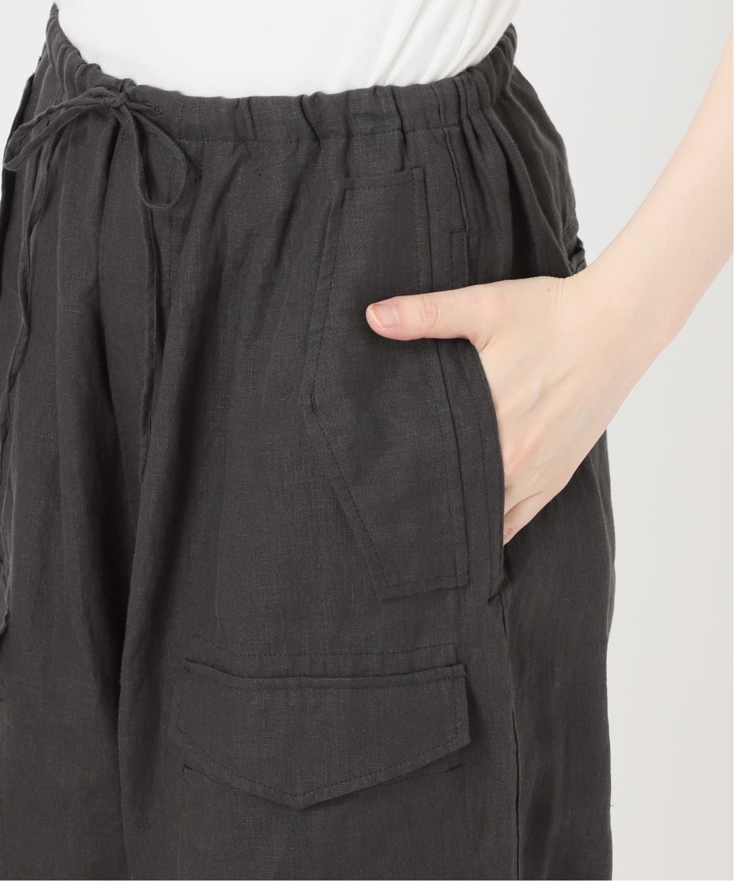新品未使用タグ付き　TICCAカーゴパンツ　spick&span購入 予約》TICCA / ティッカ リネンカーゴパンツ（カーゴパンツ）｜Spick