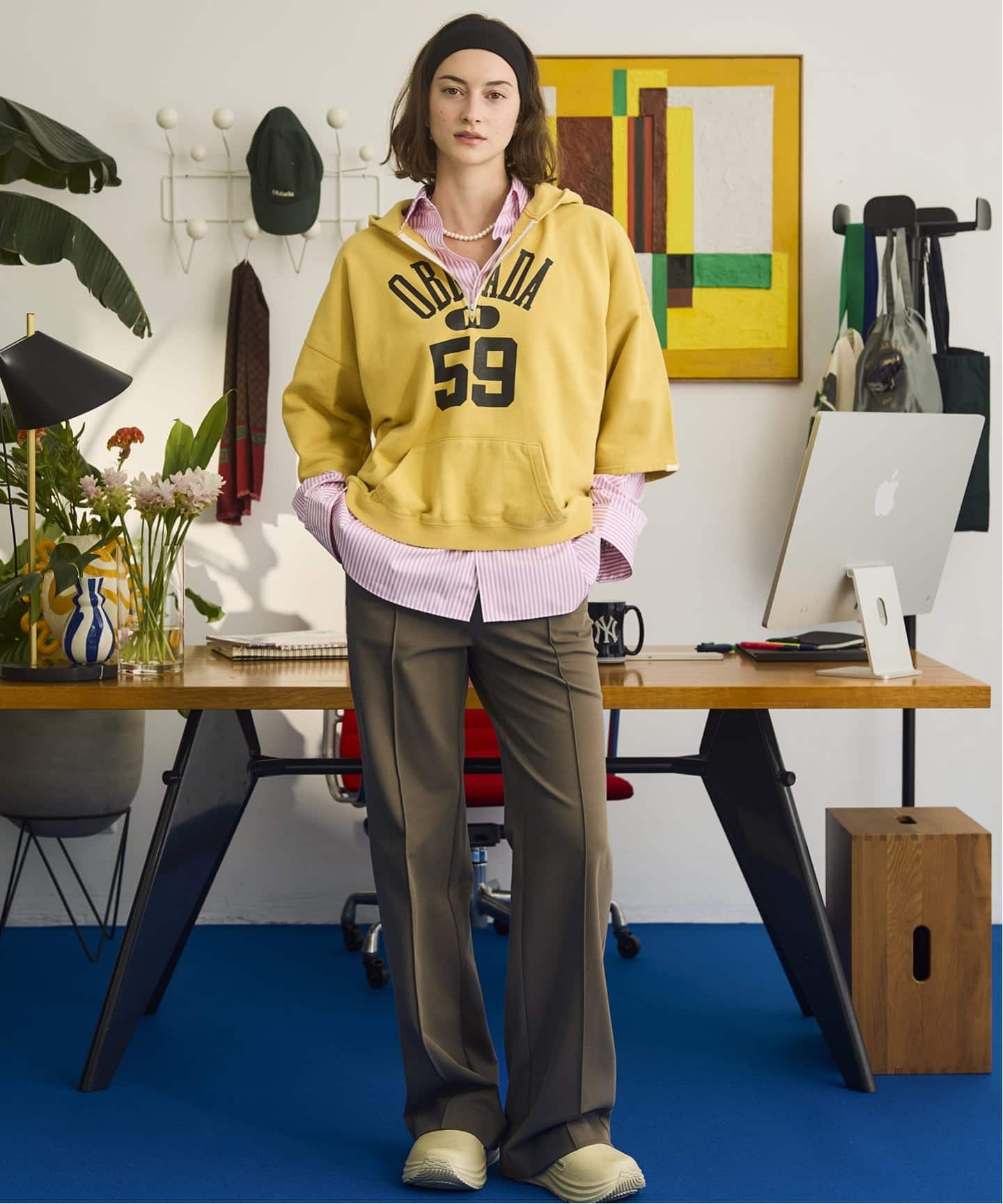 一部店舗+WEB限定》oblada / オブラダ JERSEY PANTS（ジャージ