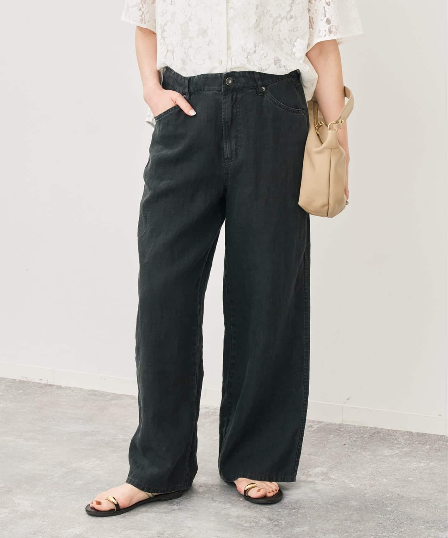 TICCA / ティッカ リネンガーメントダイパンツ（その他パンツ）｜Spick