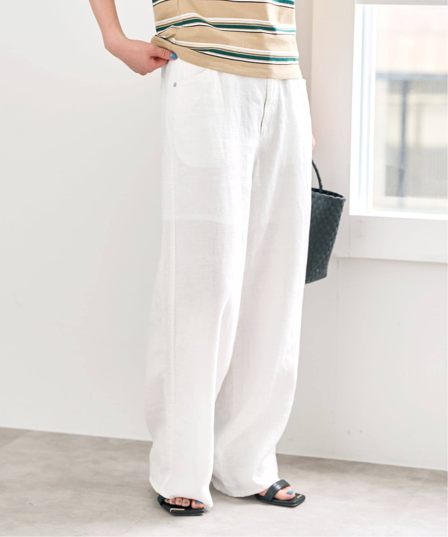 TICCA ティッカ リネンガーメントダイパンツ　0 TICCA / ティッカ リネンガーメントダイパンツ（その他パンツ）｜Spick