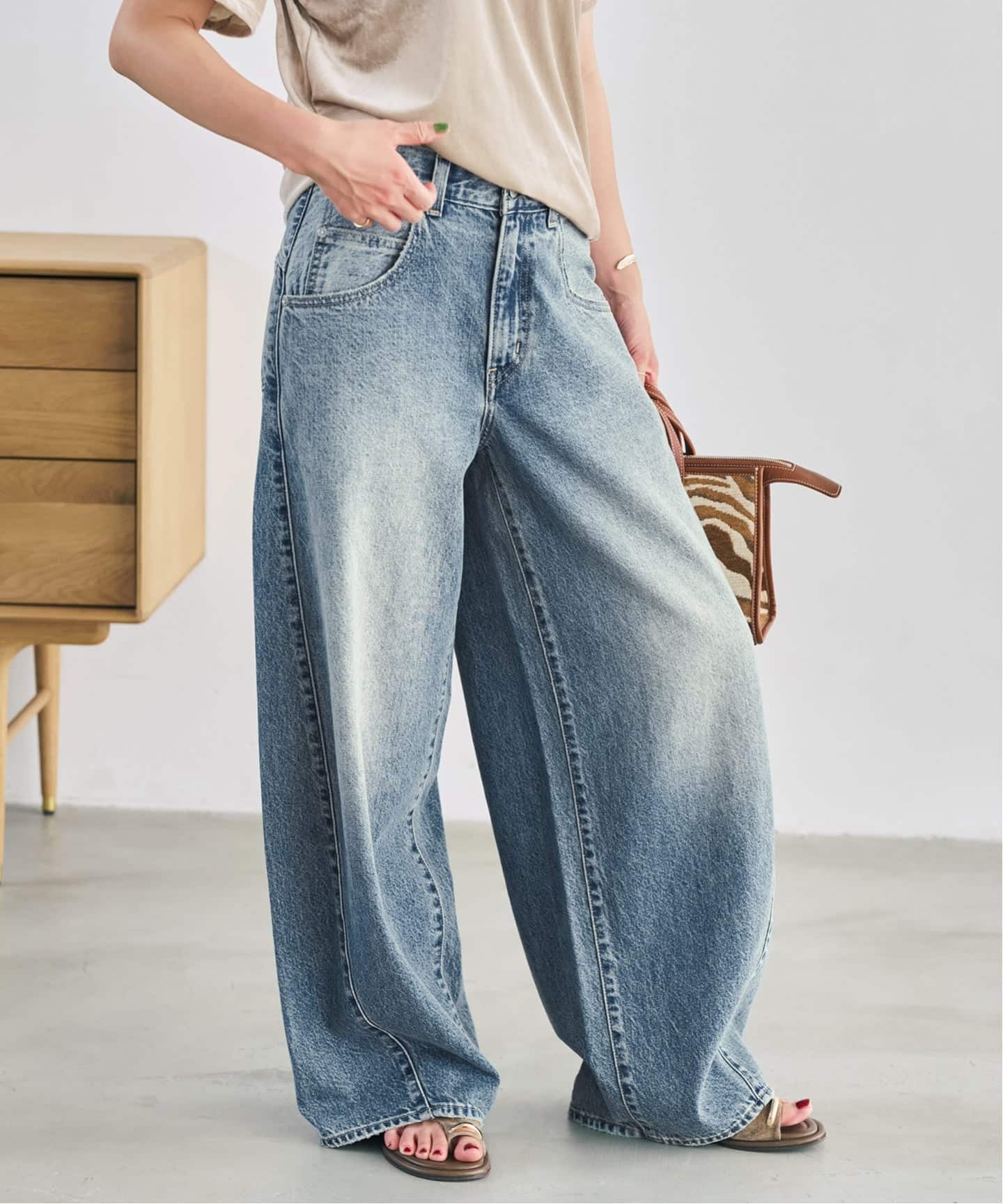 追加予約》LEVI'S 別注 SMU SUPER BAGGY BARREL（デニムパンツ
