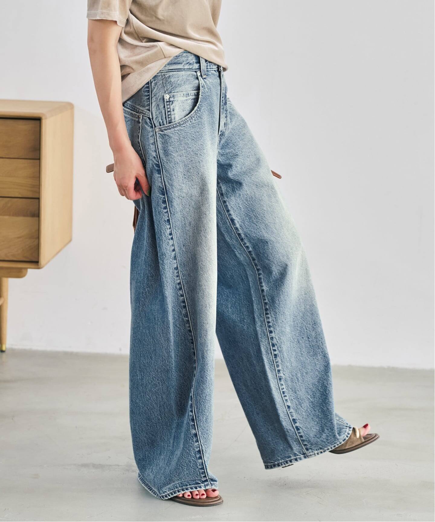 追加予約》LEVI'S 別注 SMU SUPER BAGGY BARREL（デニムパンツ