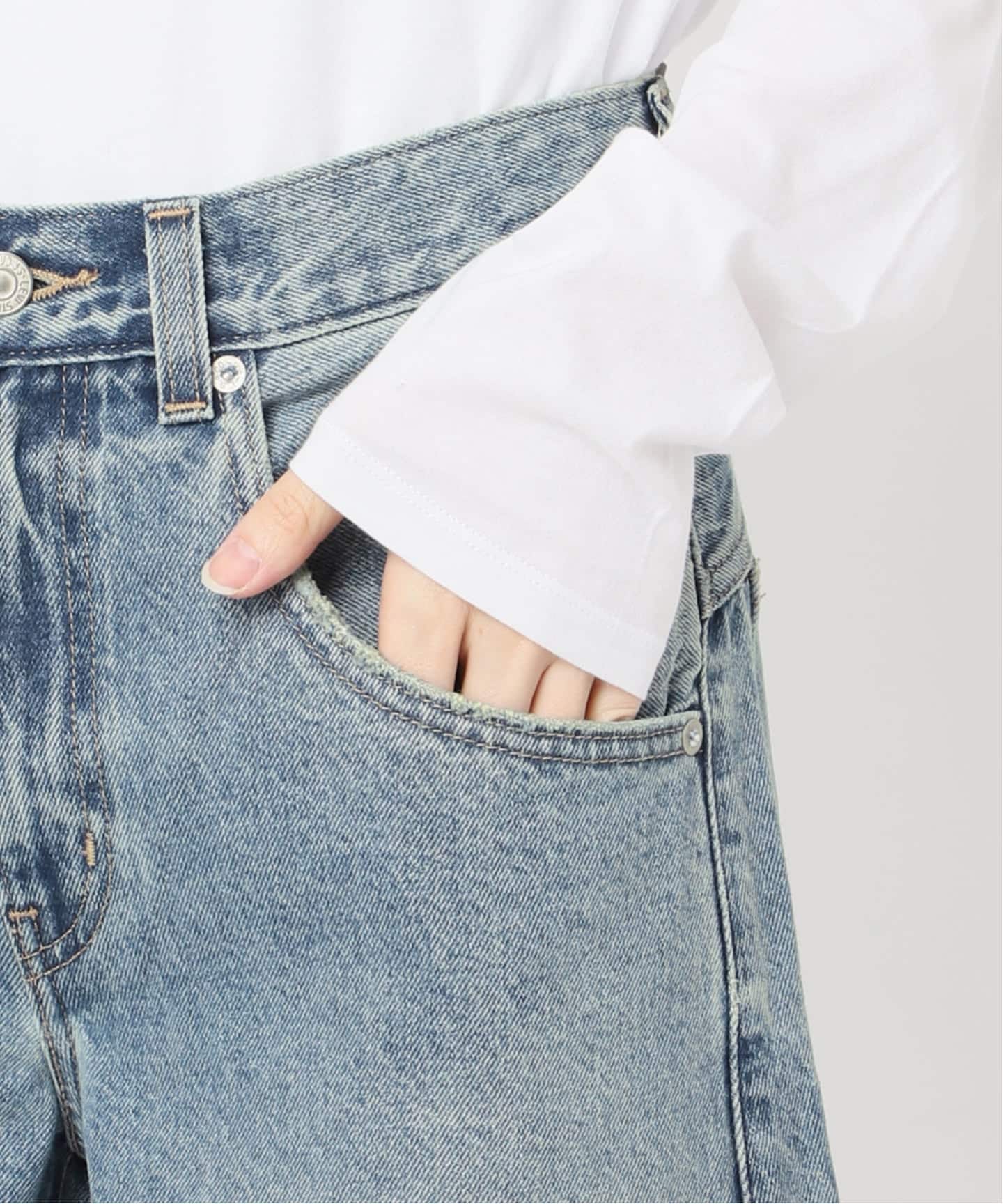 追加予約》LEVI'S 別注 SMU SUPER BAGGY BARREL（デニムパンツ