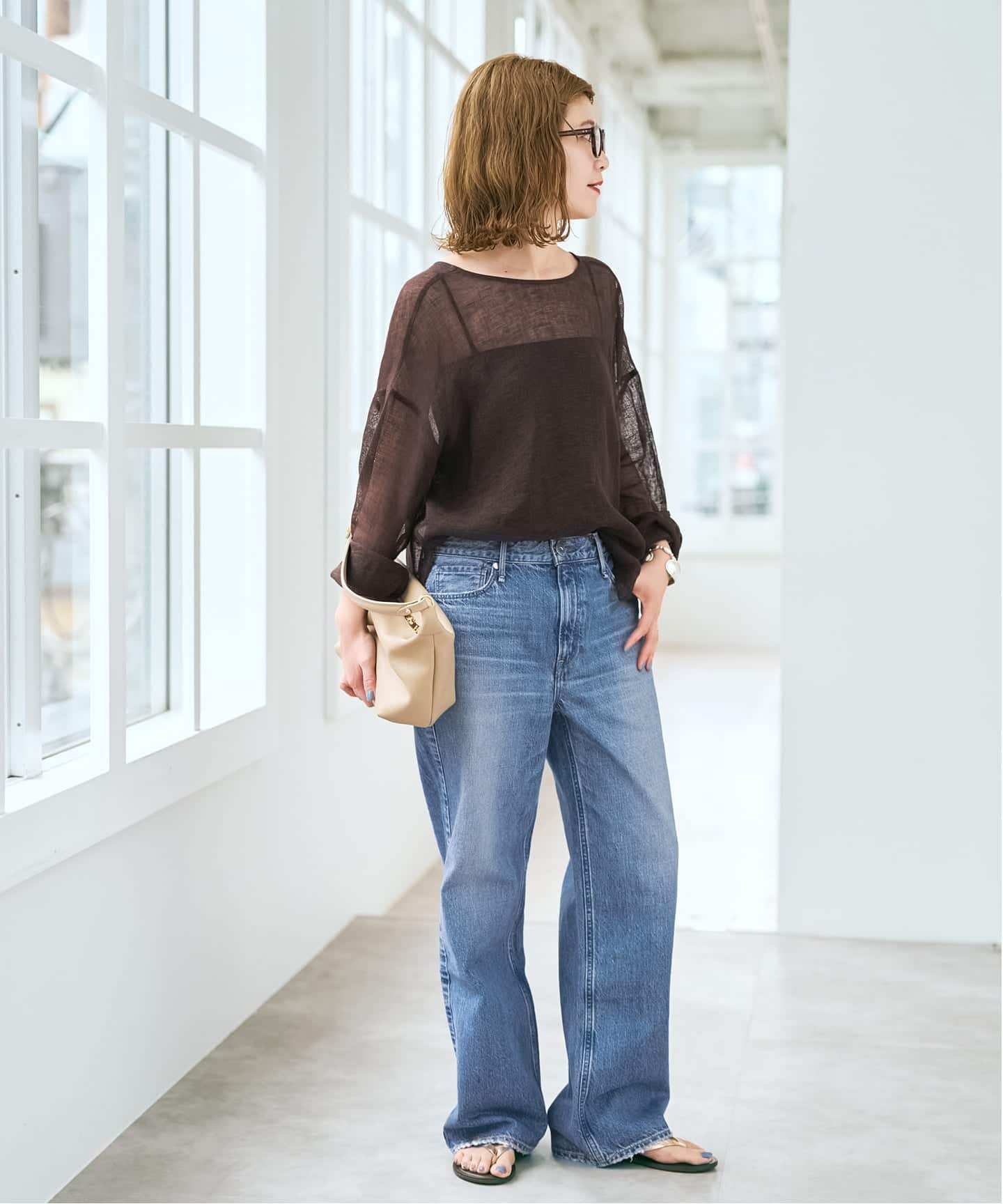 別注カラーあり》upper hights/アッパーハイツ THE NIECE MID-RISE