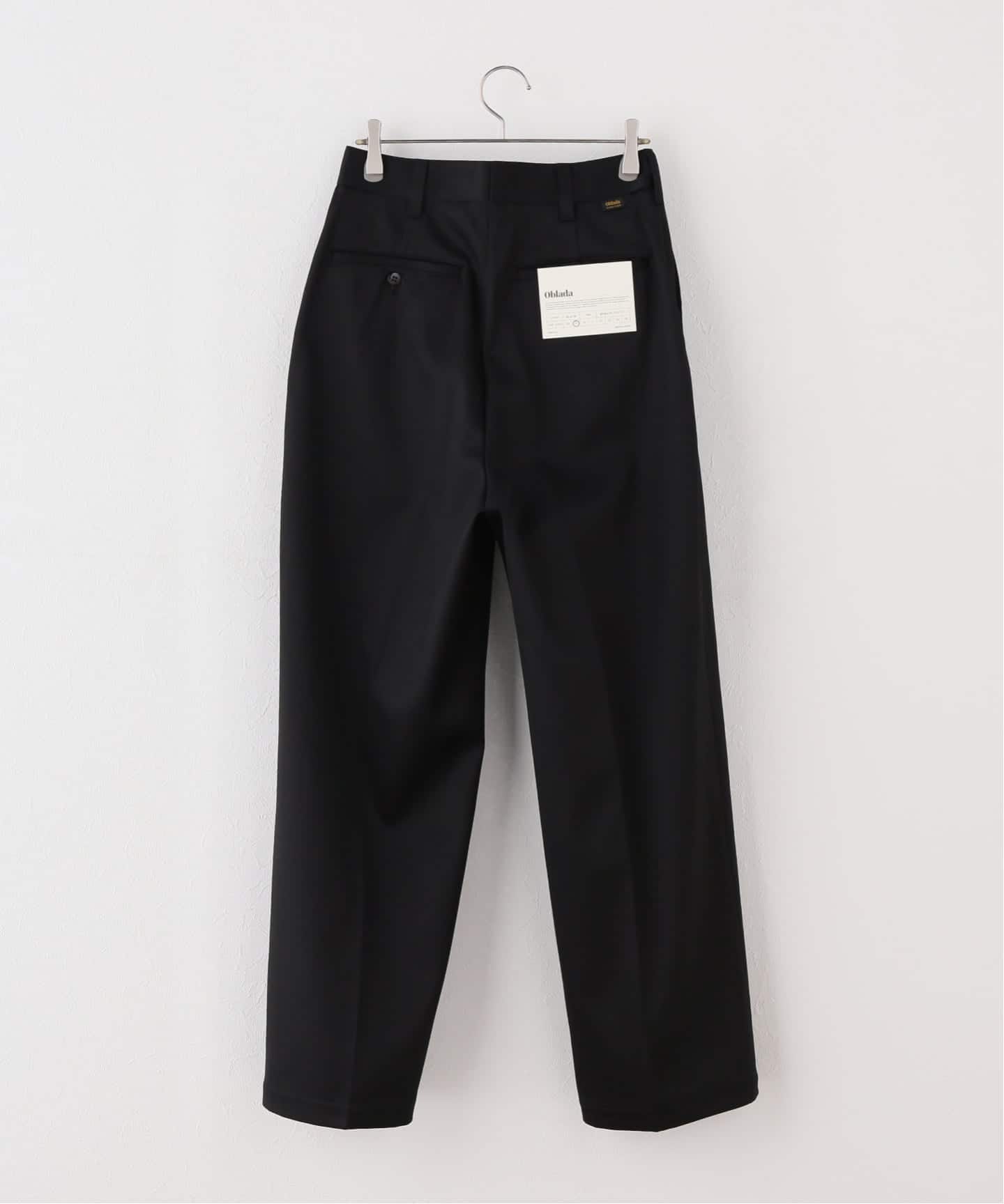 一部店舗+WEB限定》oblada / オブラダ STEADY PANTS（スラックス