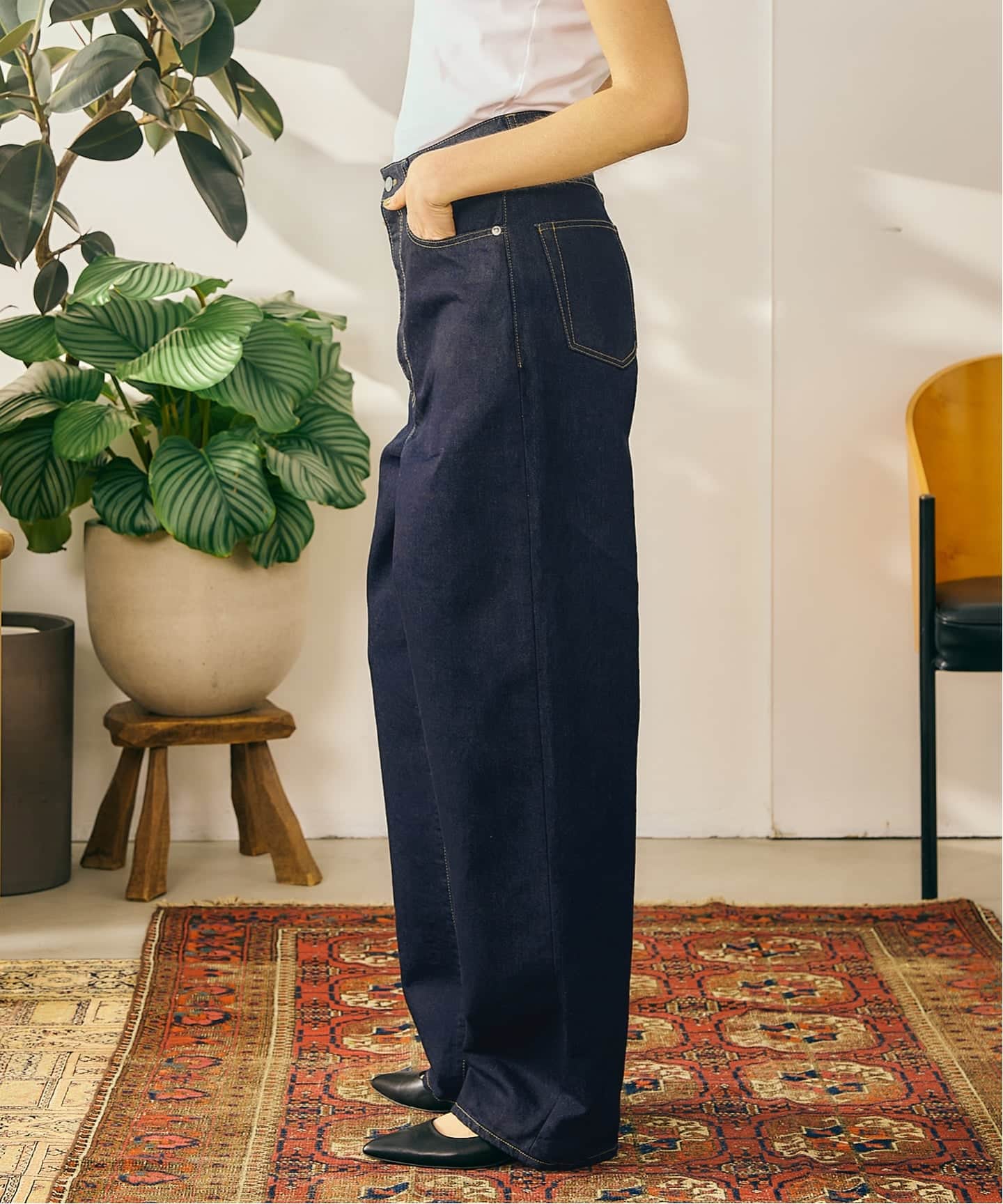 一部店舗+WEB限定》oblada / オブラダ BUDDY JEANS(INDIGO)（デニム