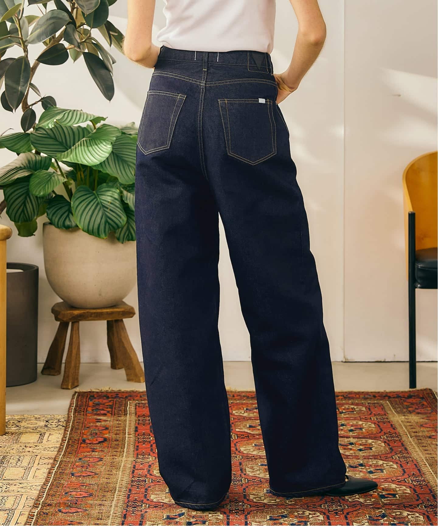 一部店舗+WEB限定》oblada / オブラダ BUDDY JEANS(INDIGO)（デニム