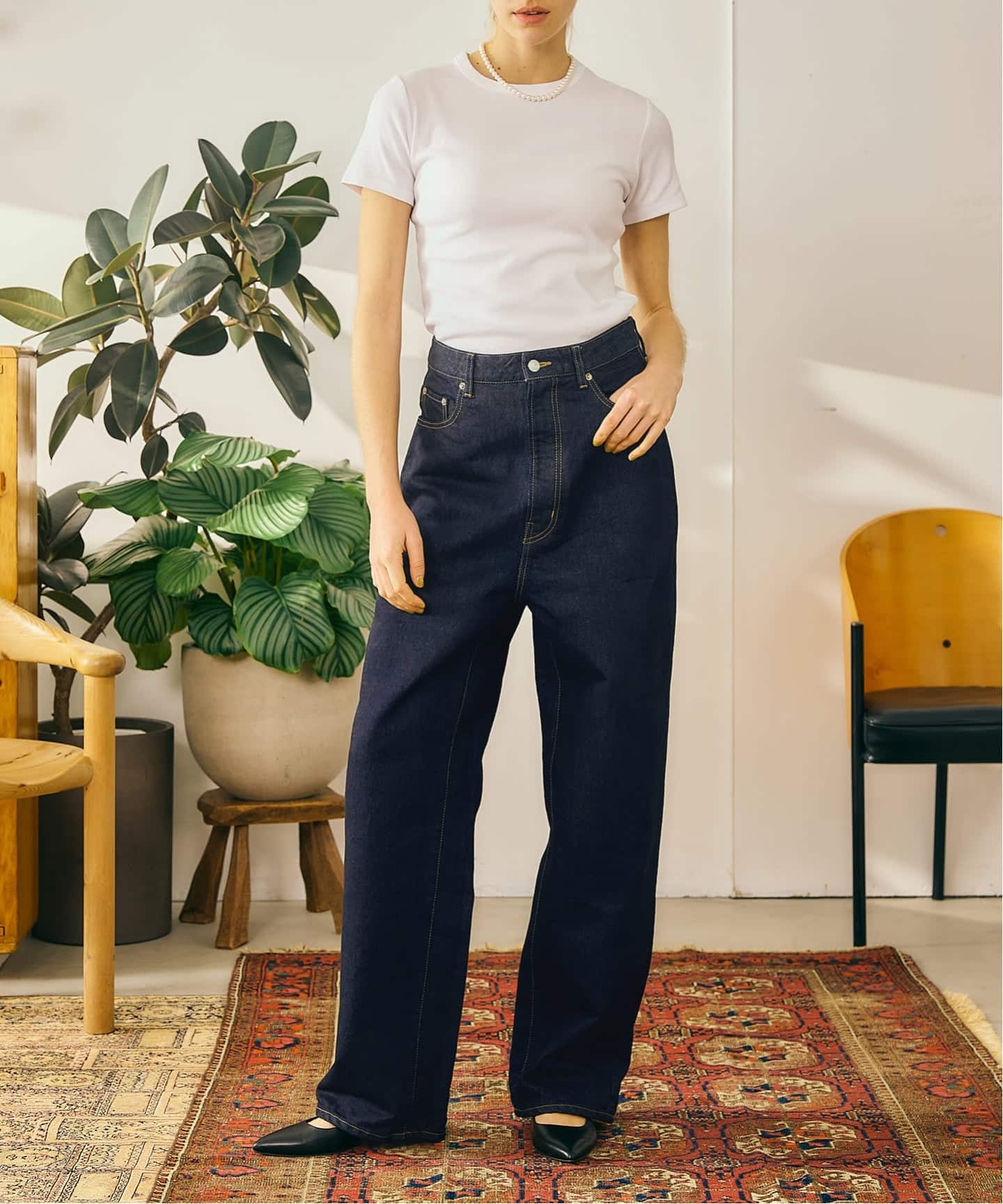一部店舗+WEB限定》oblada / オブラダ BUDDY JEANS(INDIGO)（デニム