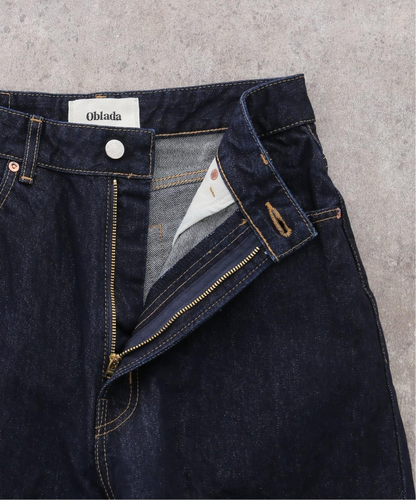 一部店舗+WEB限定》oblada / オブラダ BUDDY JEANS(INDIGO)（デニム