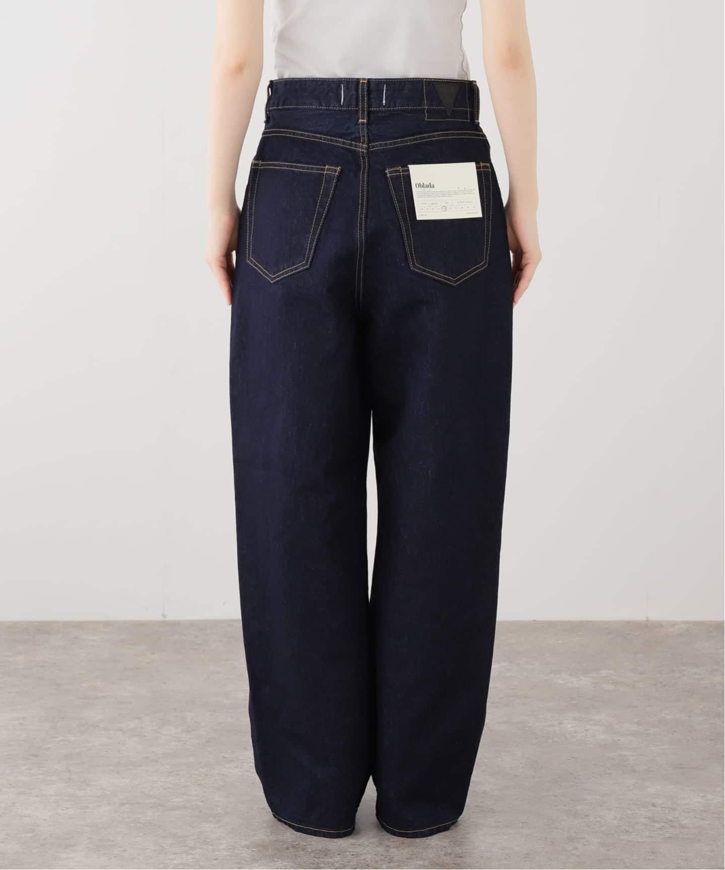 一部店舗+WEB限定》oblada / オブラダ BUDDY JEANS(INDIGO)（デニム