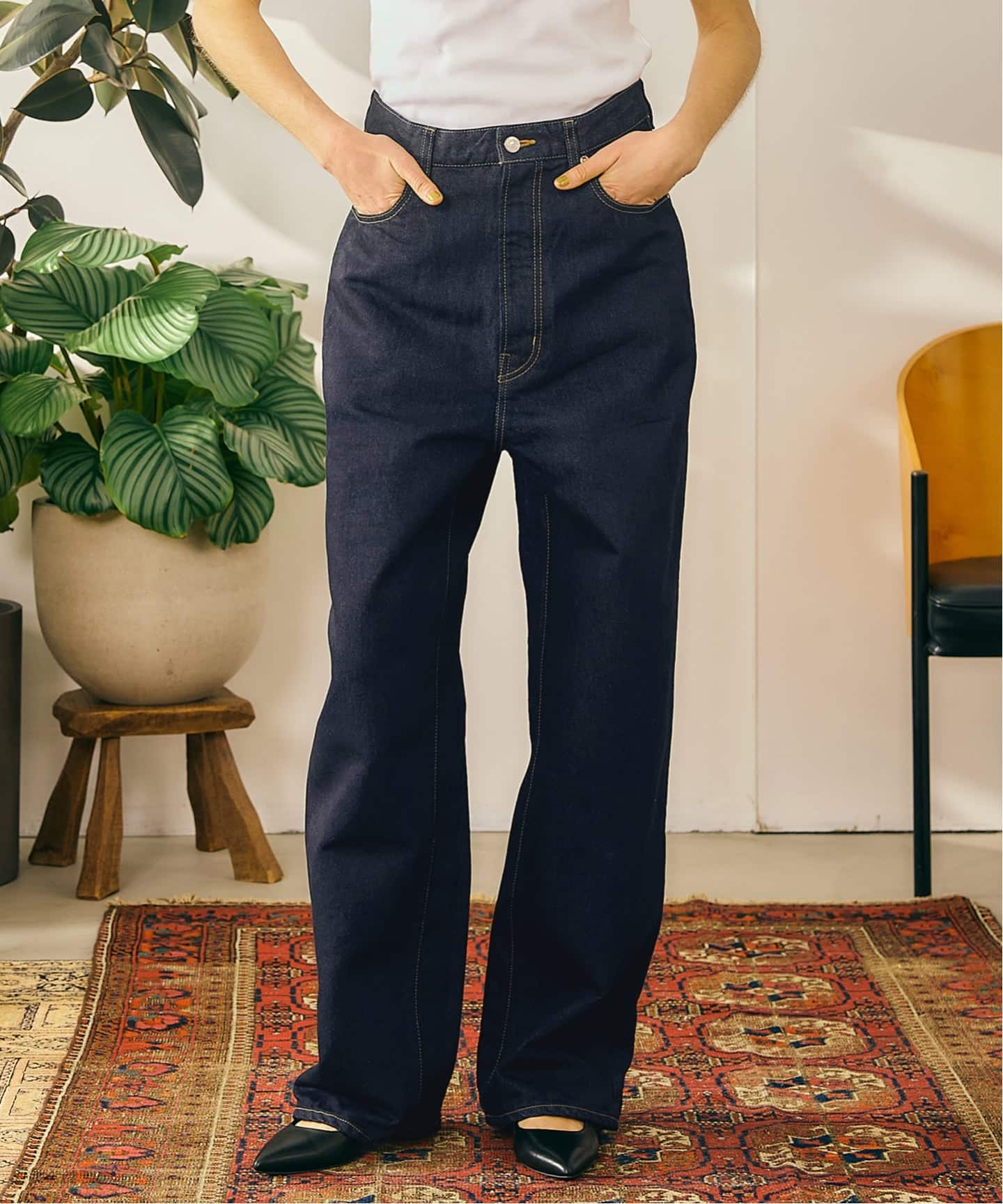 一部店舗+WEB限定》oblada / オブラダ BUDDY JEANS(INDIGO)（デニム